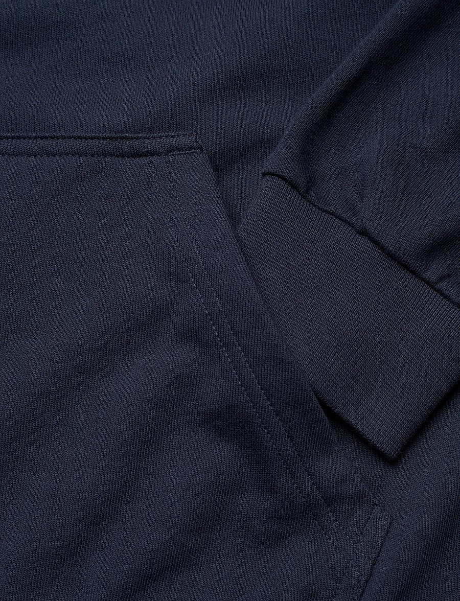 Helly Hansen - W CORE GRAPHIC HOODIE - sweatshirts - navy - 3