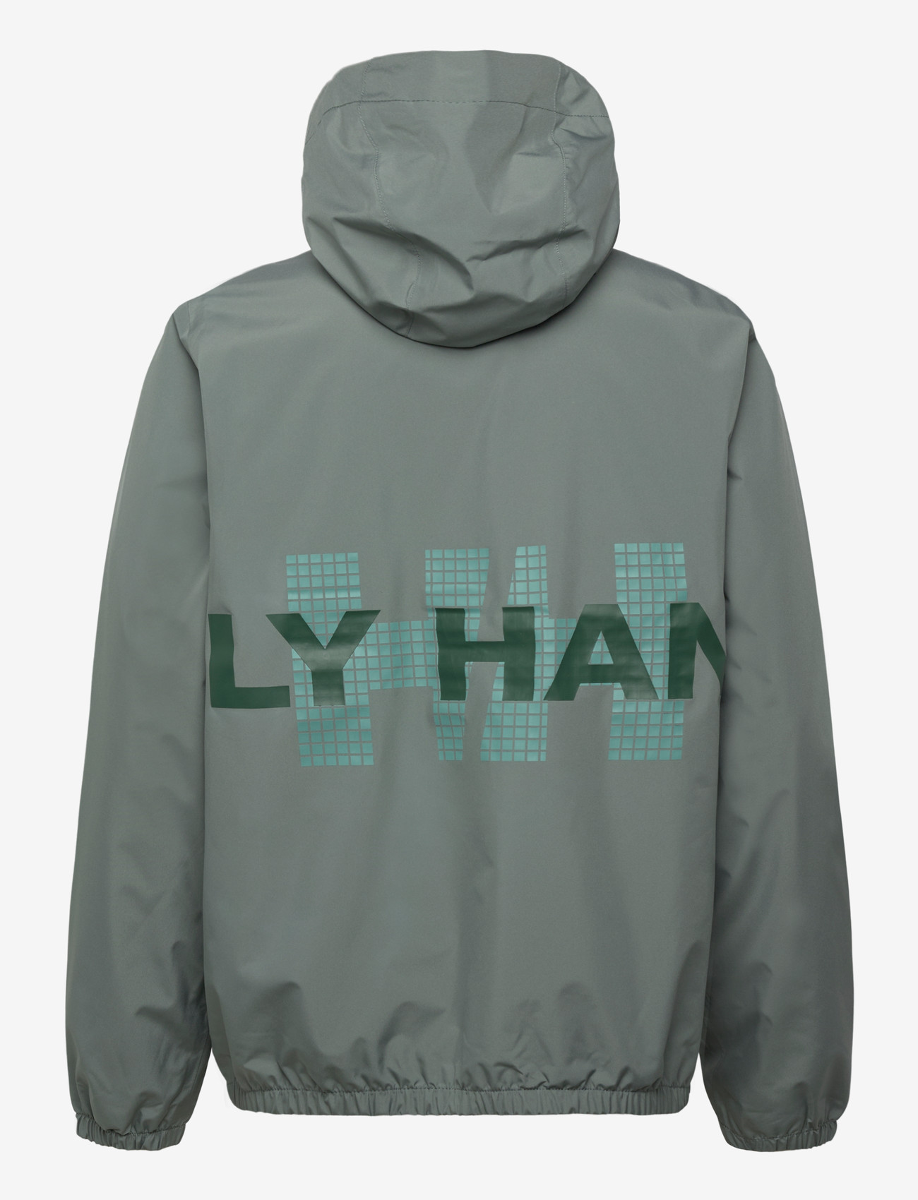 Helly Hansen - CORE GRAPHIC RAIN JACKET - regnjakker - grey cactus - 1