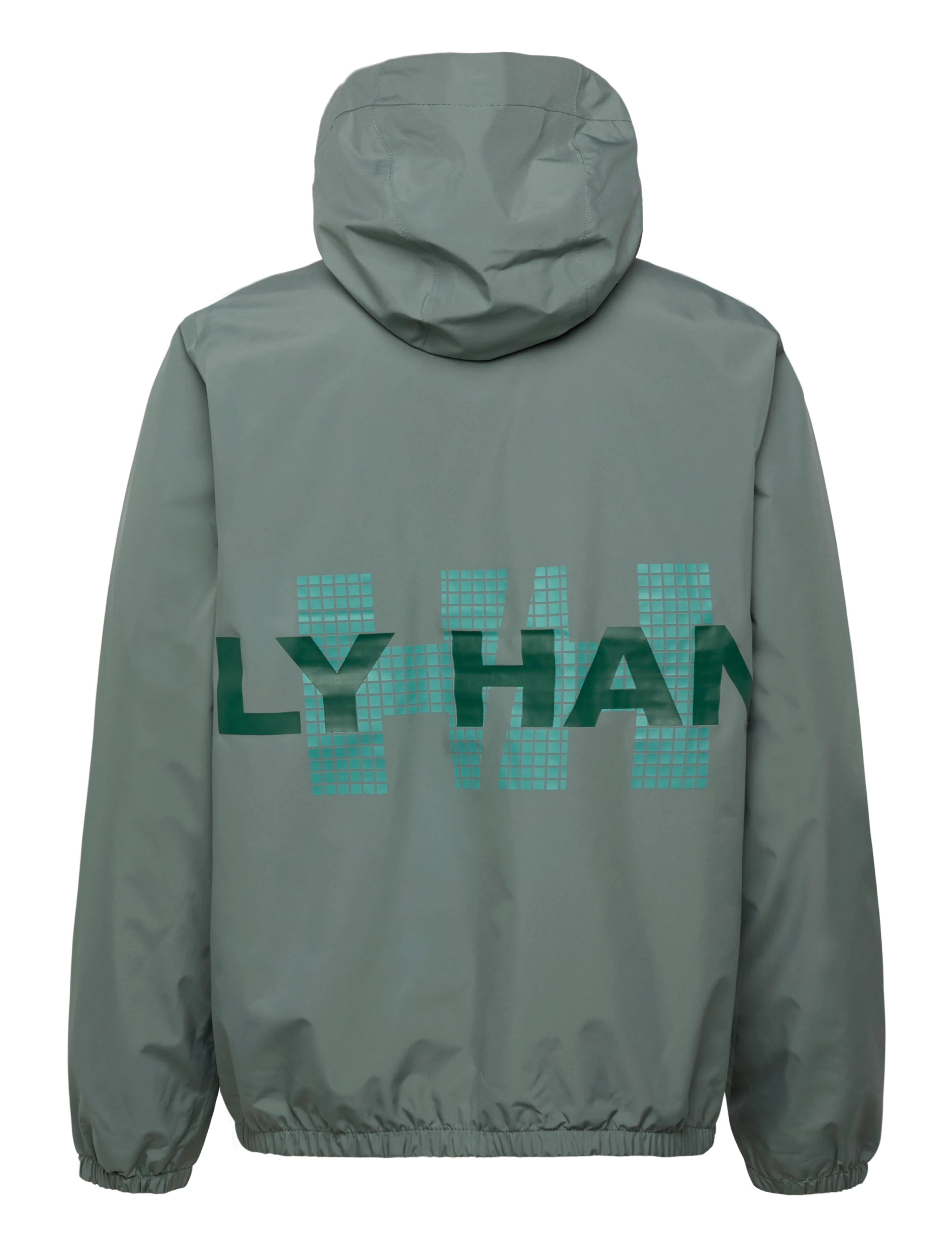 Helly Hansen - CORE GRAPHIC RAIN JACKET - vihmamantlid - grey cactus - 1