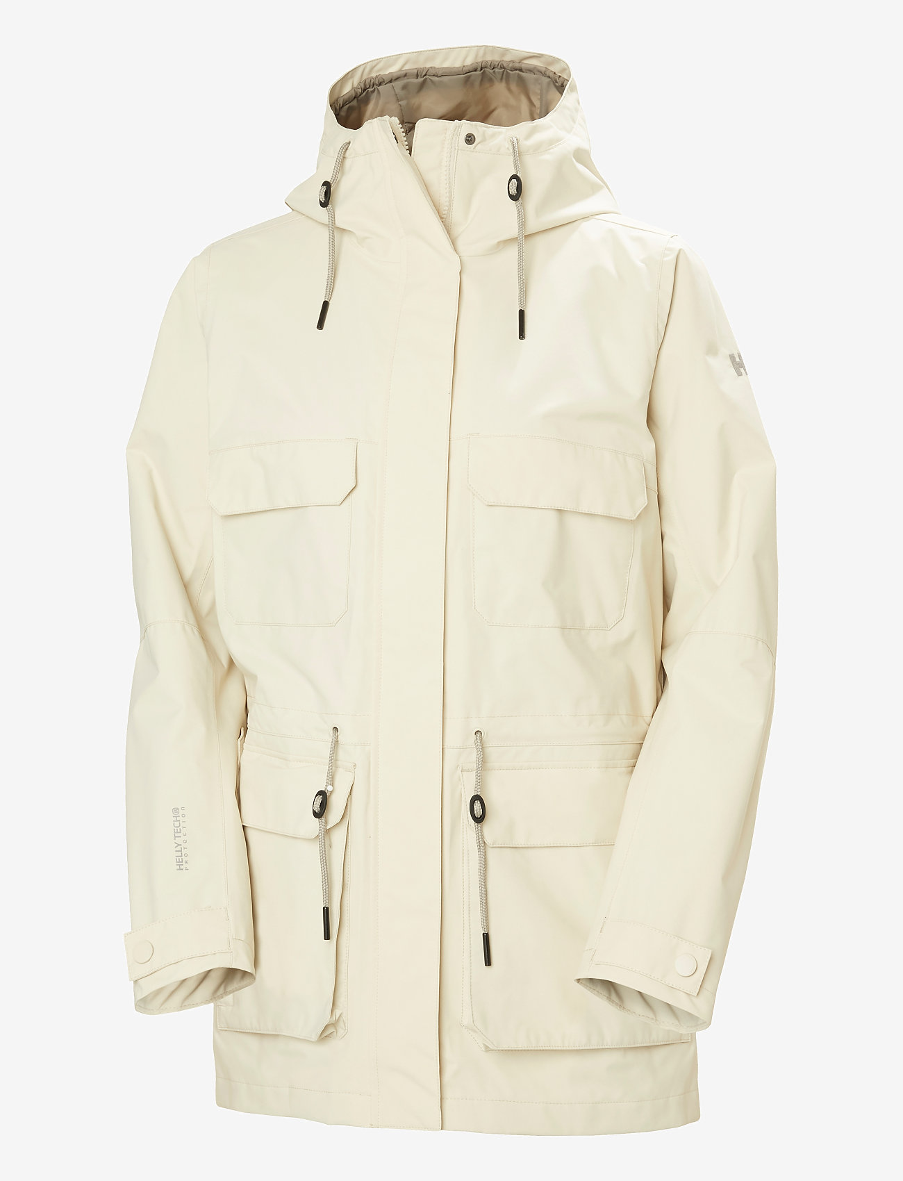 Helly Hansen - W ESCAPE UTILITY RAINCOAT - outdoor - cream - 1