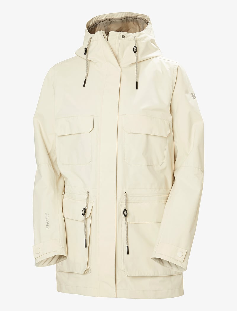 Helly Hansen - W ESCAPE UTILITY RAINCOAT - outdoor - cream - 1