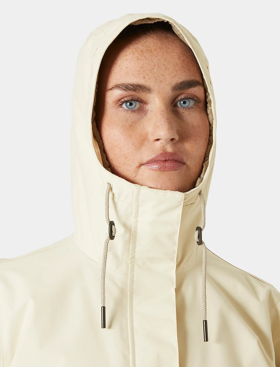 Helly Hansen - W ESCAPE UTILITY RAINCOAT - cream - 5