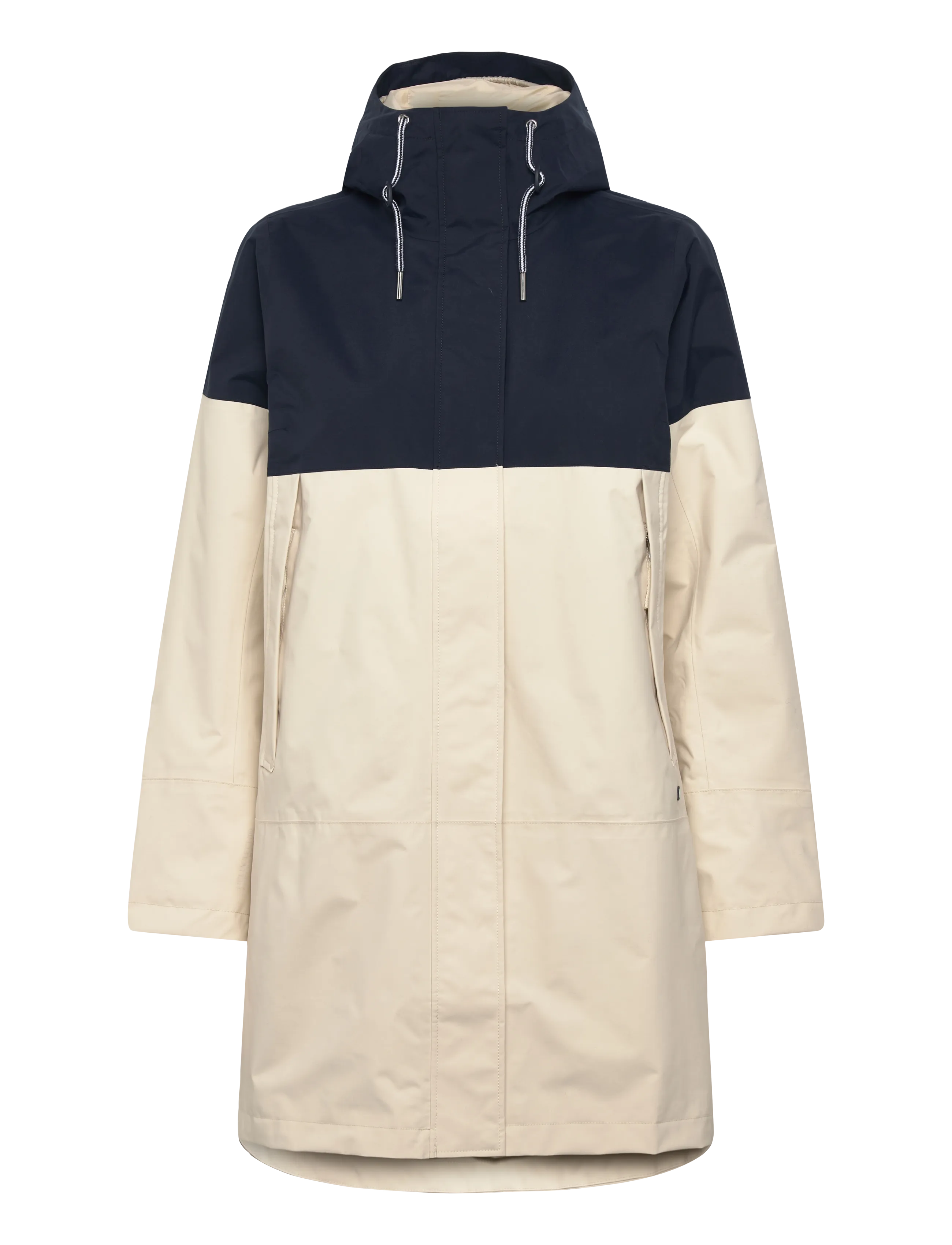HELLY HANSEN W Koster Regen Mantel Cream - L - Damen