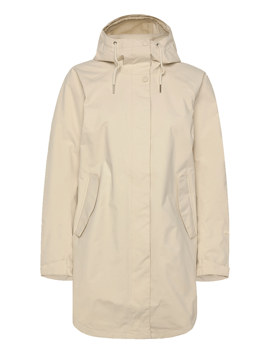 Helly Hansen - W VALENTIA 2.0 RAINCOAT - hverdags stil - cream - 1