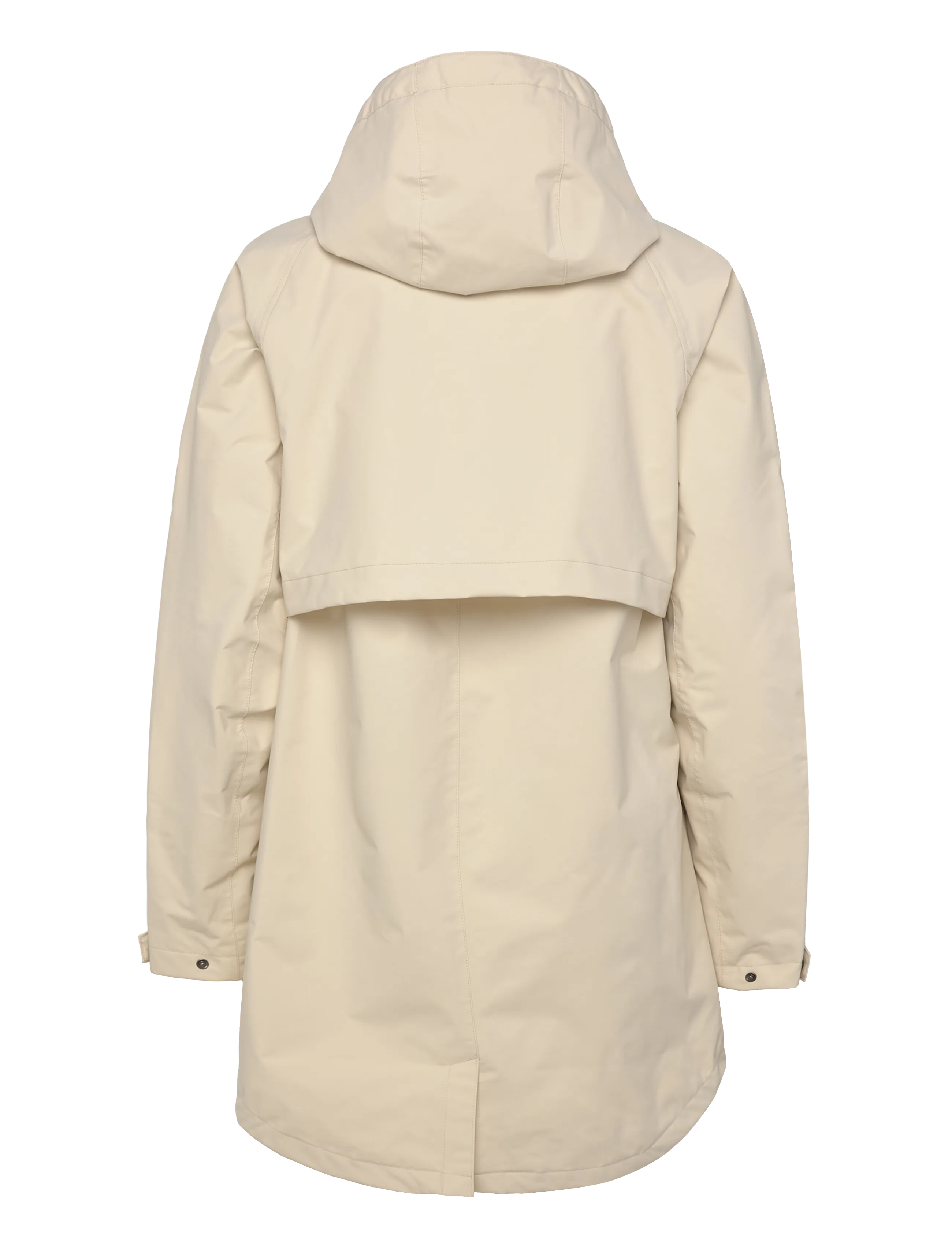 Helly Hansen - W VALENTIA 2.0 RAINCOAT - rain jackets - cream - 2