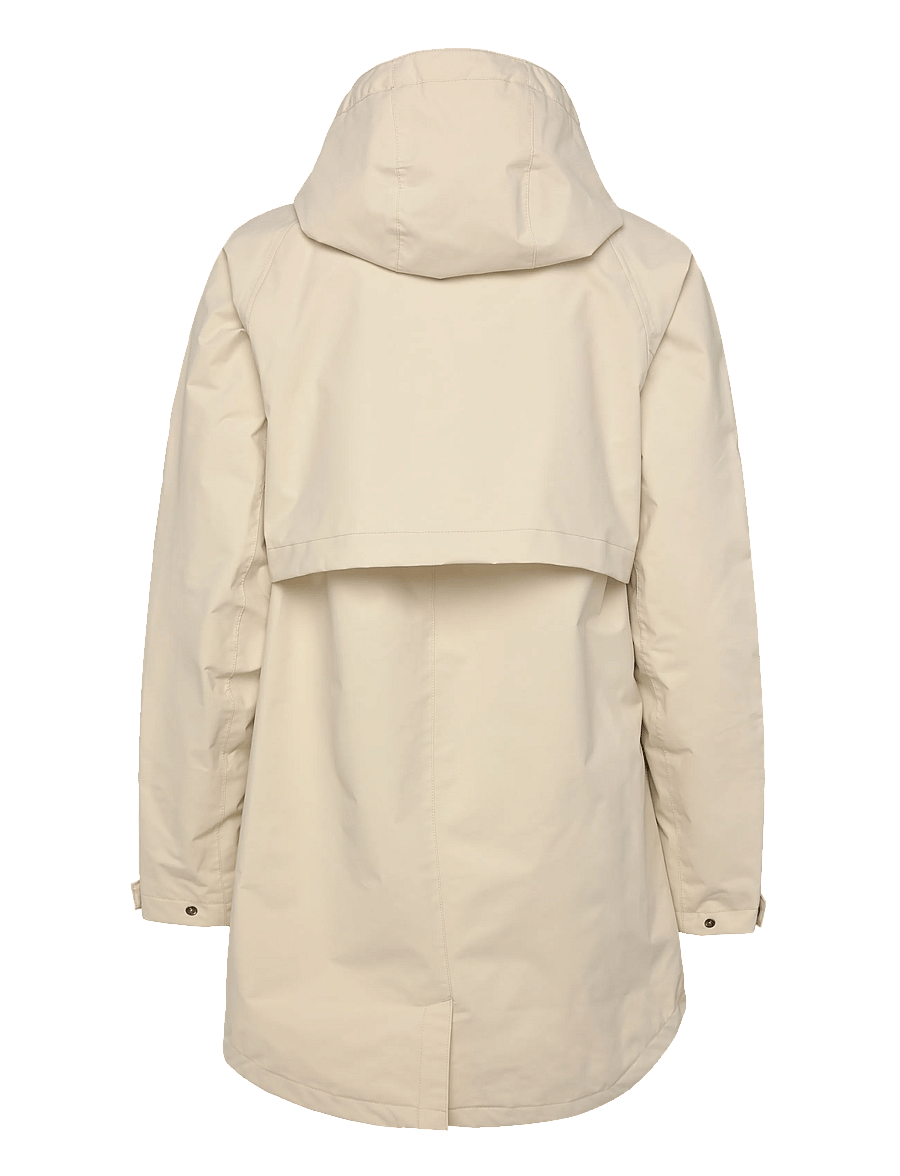 Helly Hansen - W VALENTIA 2.0 RAINCOAT - hverdags stil - cream - 2