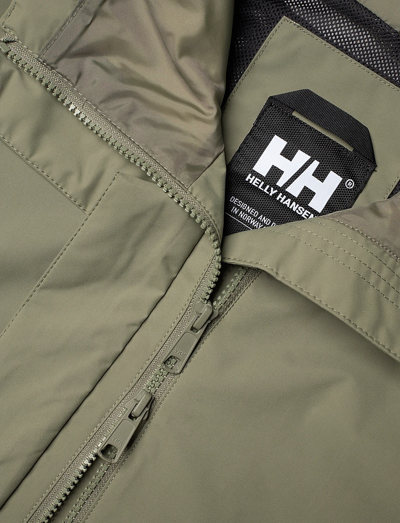 Helly Hansen - W VALENTIA 2.0 RAINC - regnjakker - lav green - 2