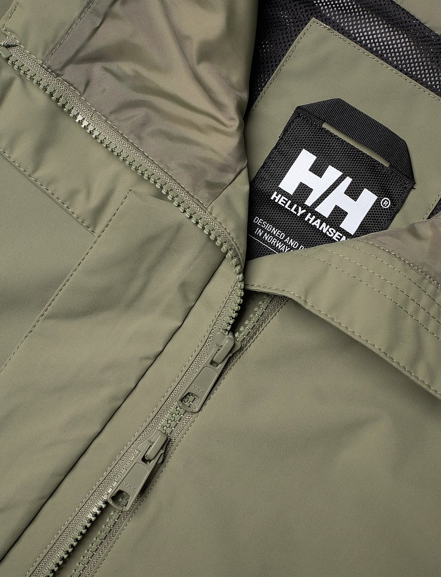 Helly Hansen - W VALENTIA 2.0 RAINCOAT - regenjassen - lav green - 2