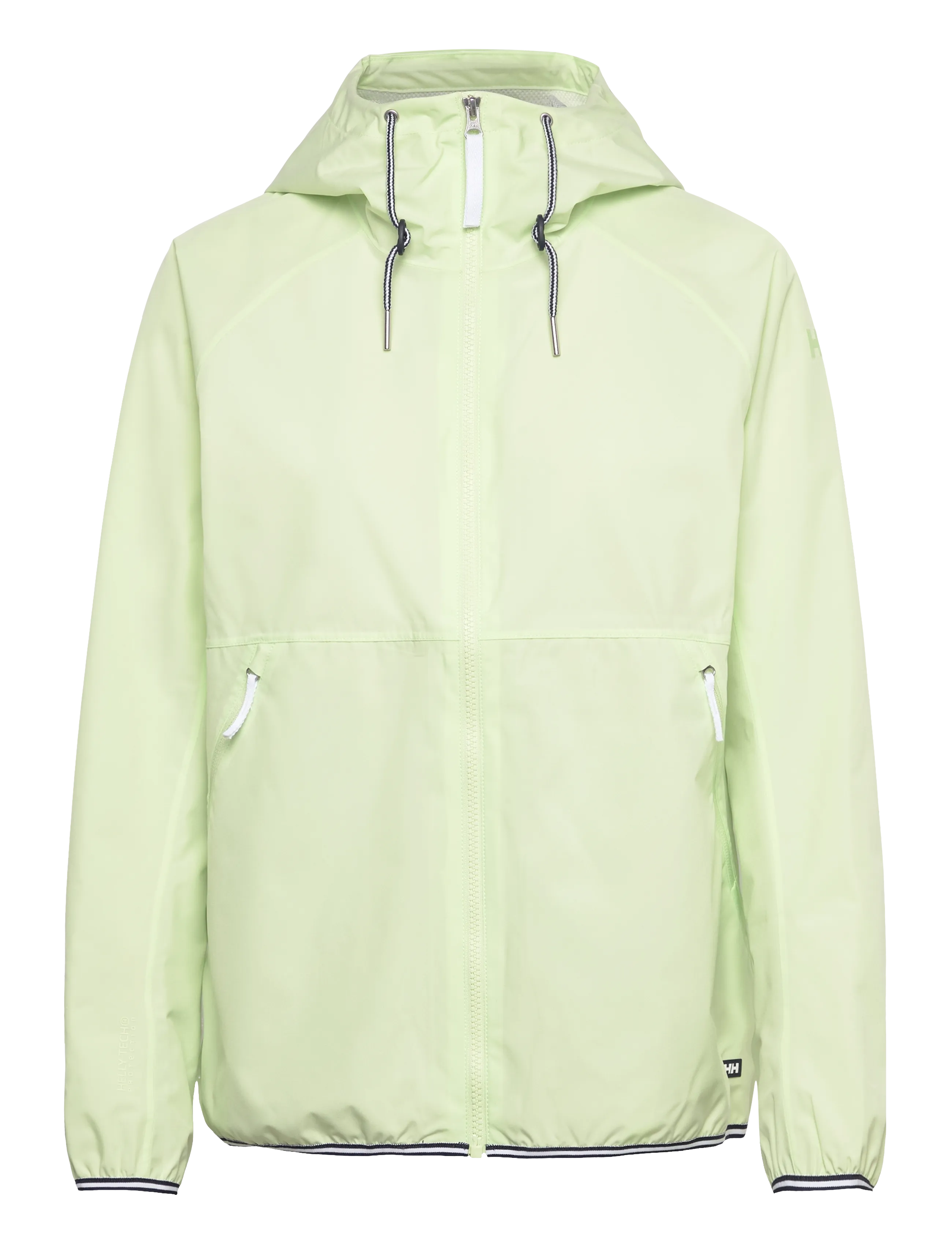 Helly Hansen W KOSTER RAIN JACKET - Regntøy - WASHED LIME / green