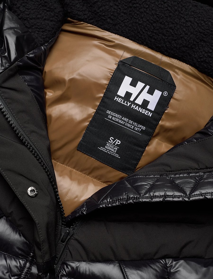 Helly Hansen - W WINTER BLISS DOWN JACKET - vinterjakker - black - 4
