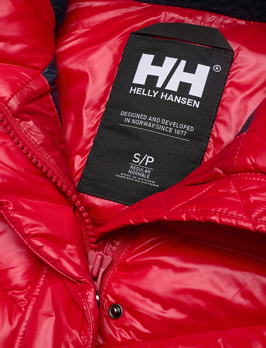 Helly Hansen - W WINTER BLISS DOWN JACKET - talvitakit - red - 4