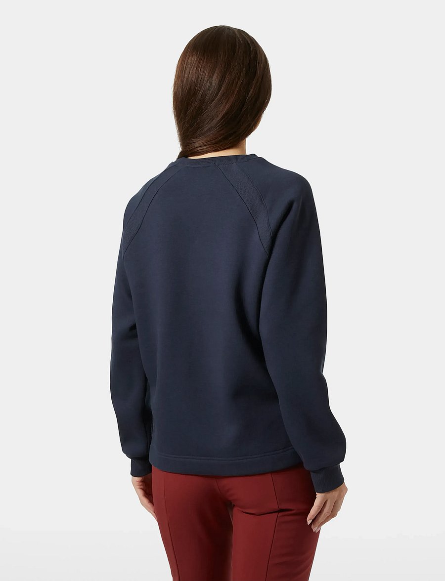 Helly Hansen - W BLISS SWEATSHIRT - sweatshirts - navy - 3