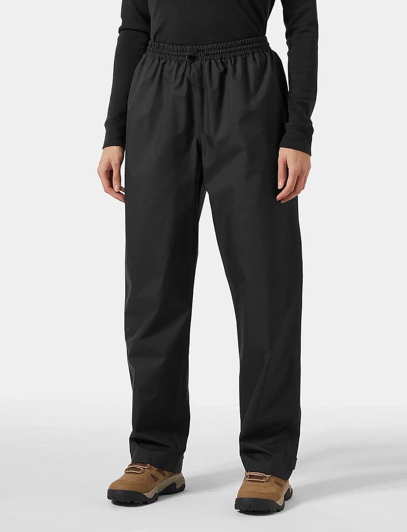 Helly Hansen - W HH RAIN PANT - outdoorhosen - black - 0