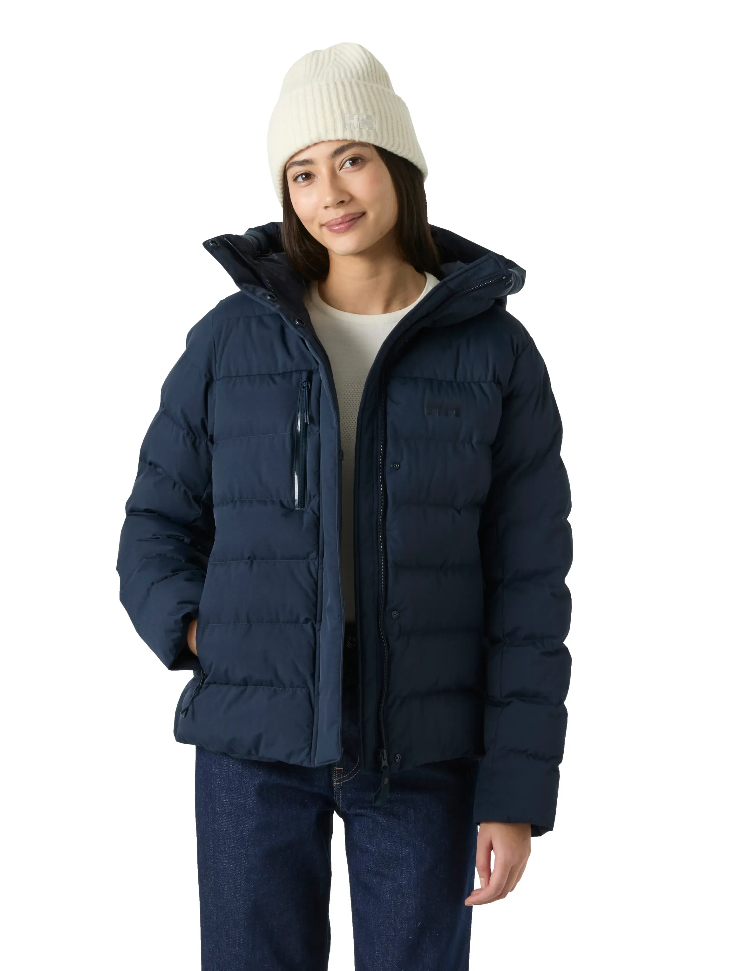 Helly Hansen - W ADORE PUFFY JACKET - sulejoped ja voodriga joped - navy - 0