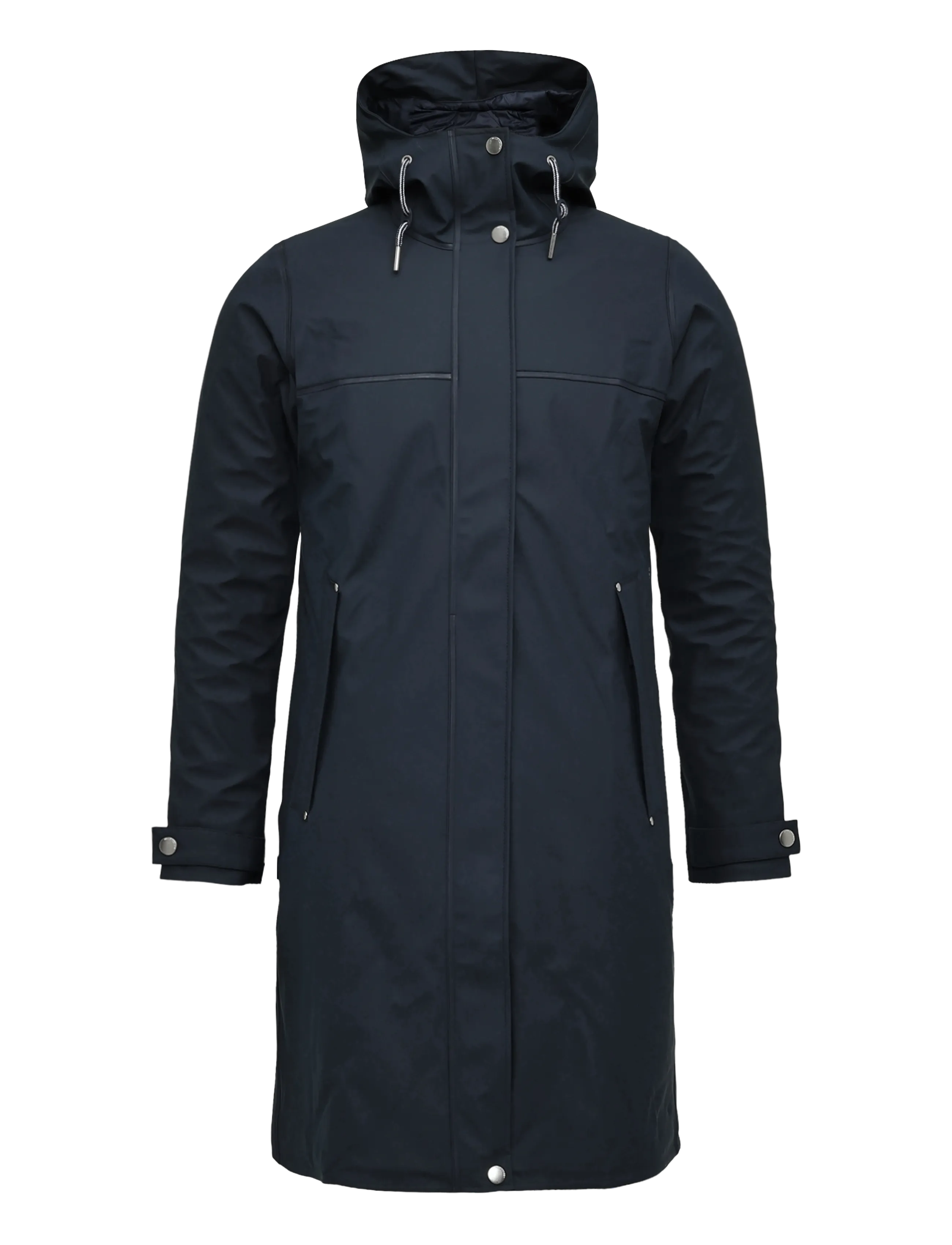 Helly Hansen W MOSS INS PU COAT - Daunenmantel - NAVY / navy