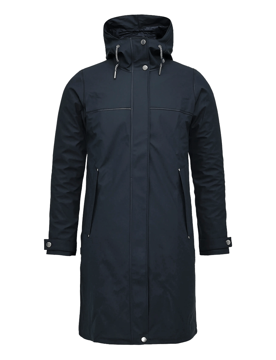 Helly Hansen - W MOSS INS PU COAT - daunenjacken - navy - 0