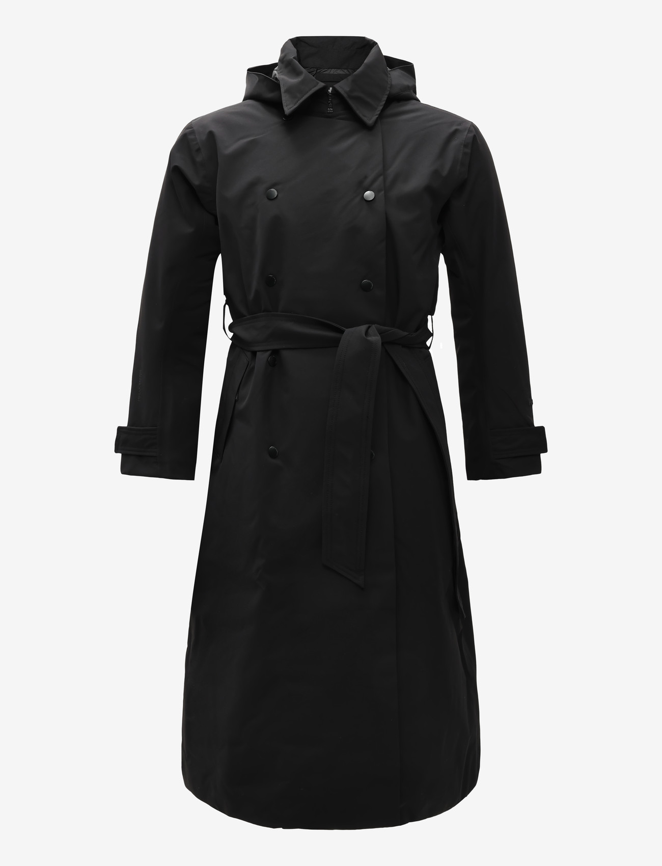 Helly Hansen W AVENUE INS LONG TRENCH COAT - Kleidung - BLACK / black