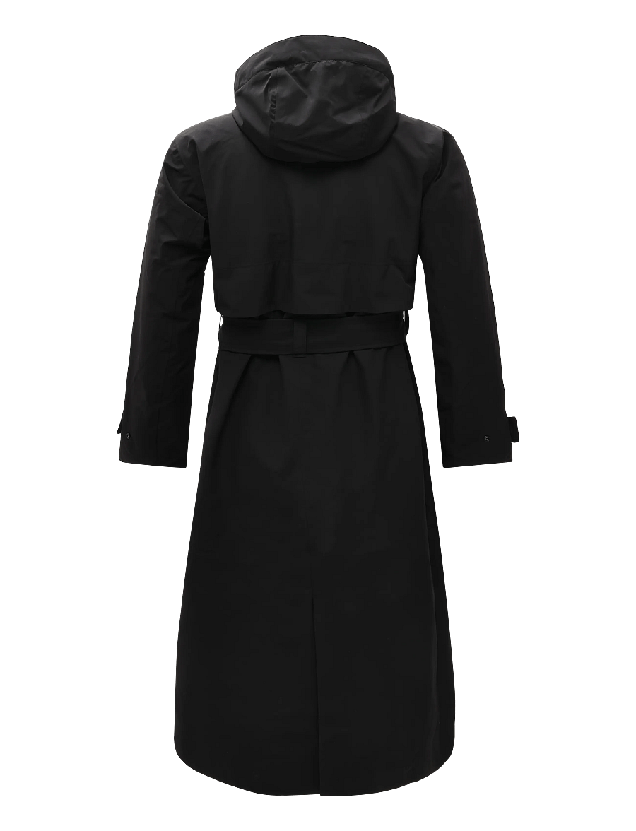 Helly Hansen - W AVENUE INS LONG TRENCH COAT - black - 1