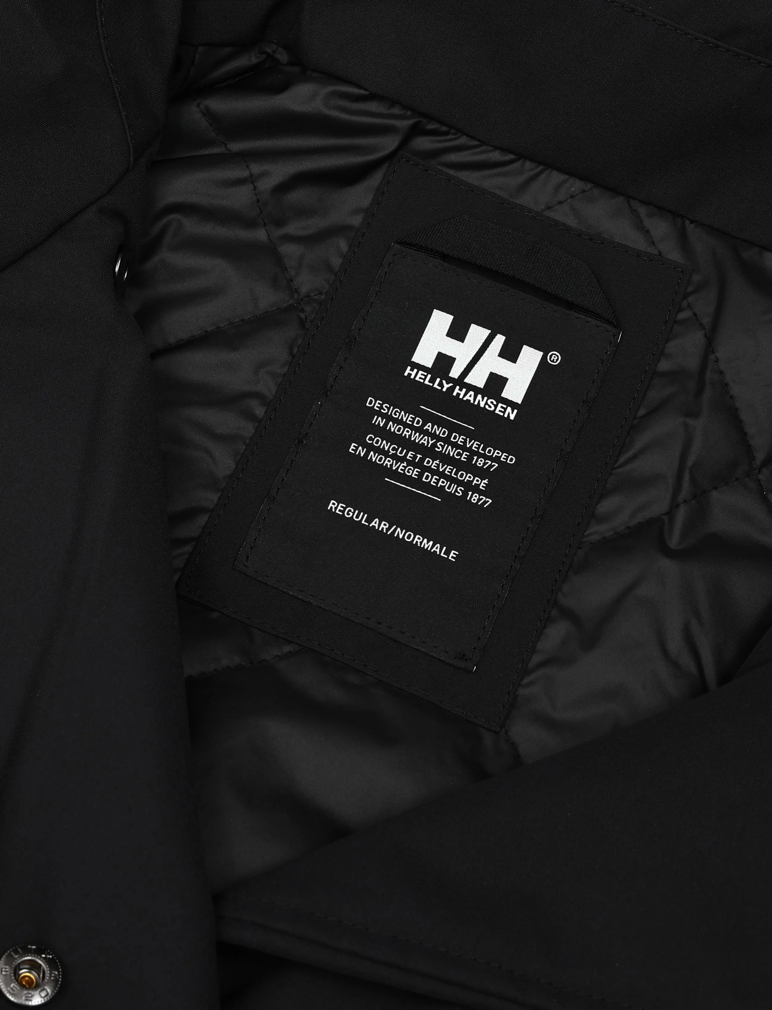 Helly Hansen - W AVENUE INS LONG TRENCH COAT - black - 2
