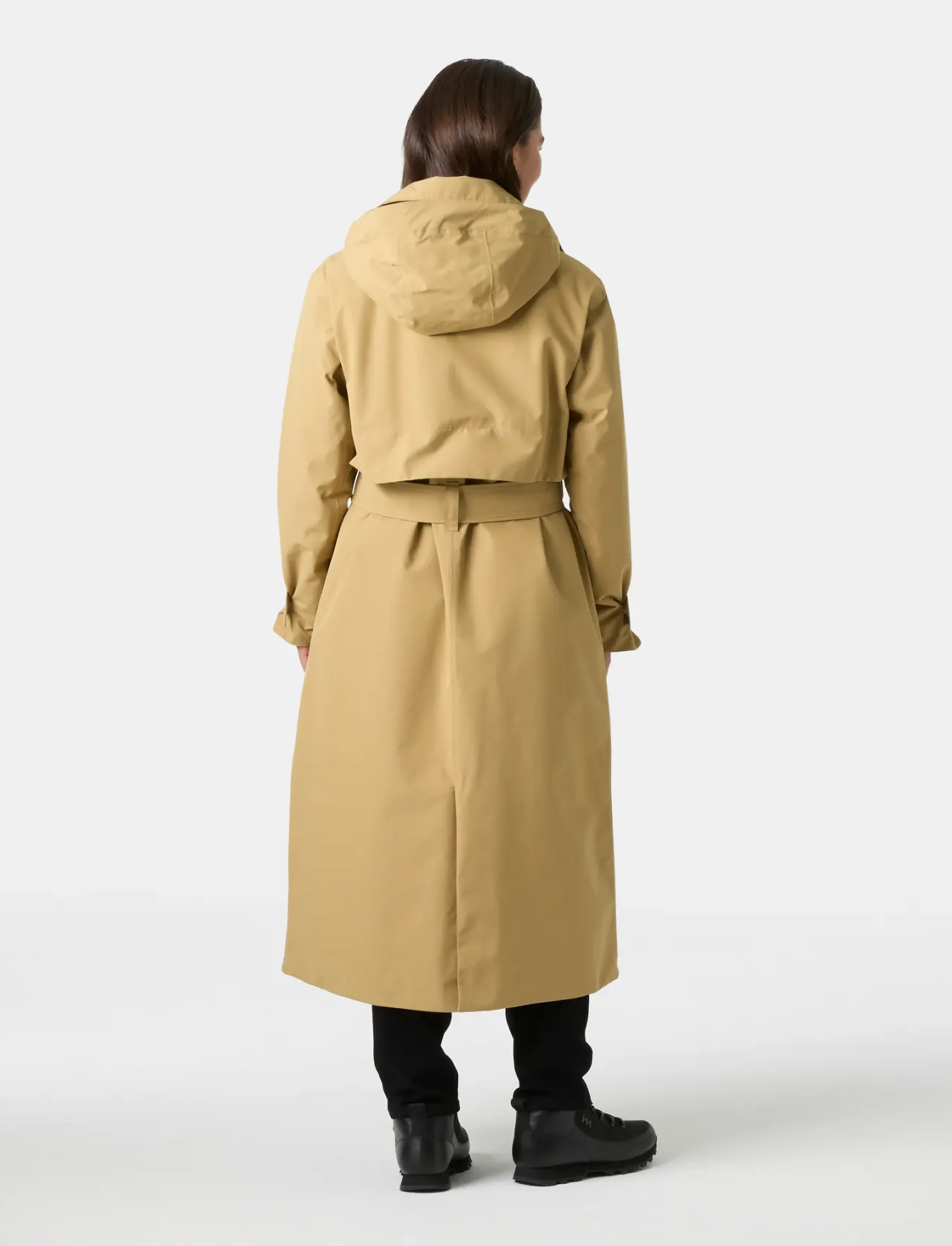Helly Hansen - W AVENUE INS LONG TRENCH COAT - rain coats - elmwood - 3