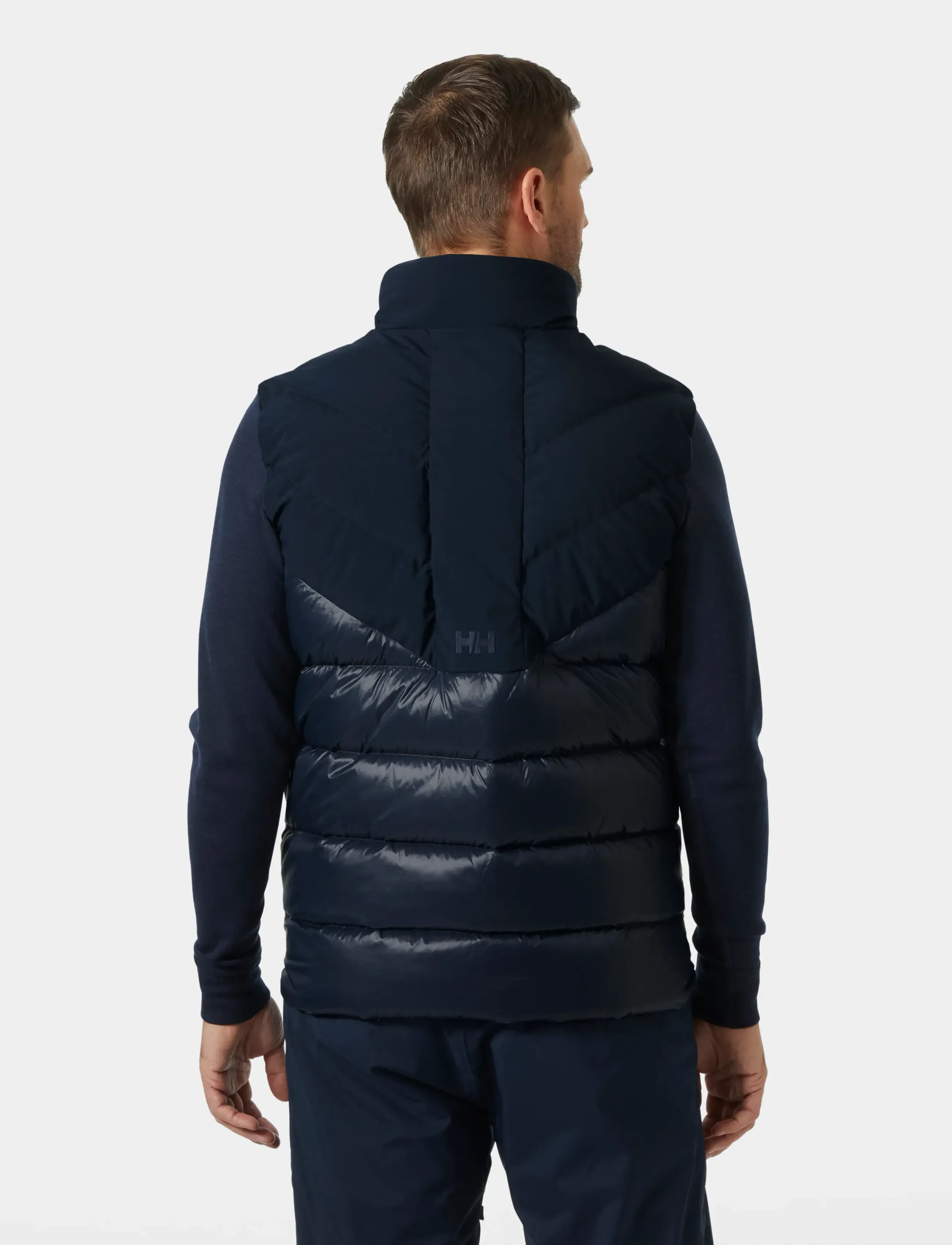 Helly Hansen - VILLAGE PUFFY VEST - västar - navy - 3
