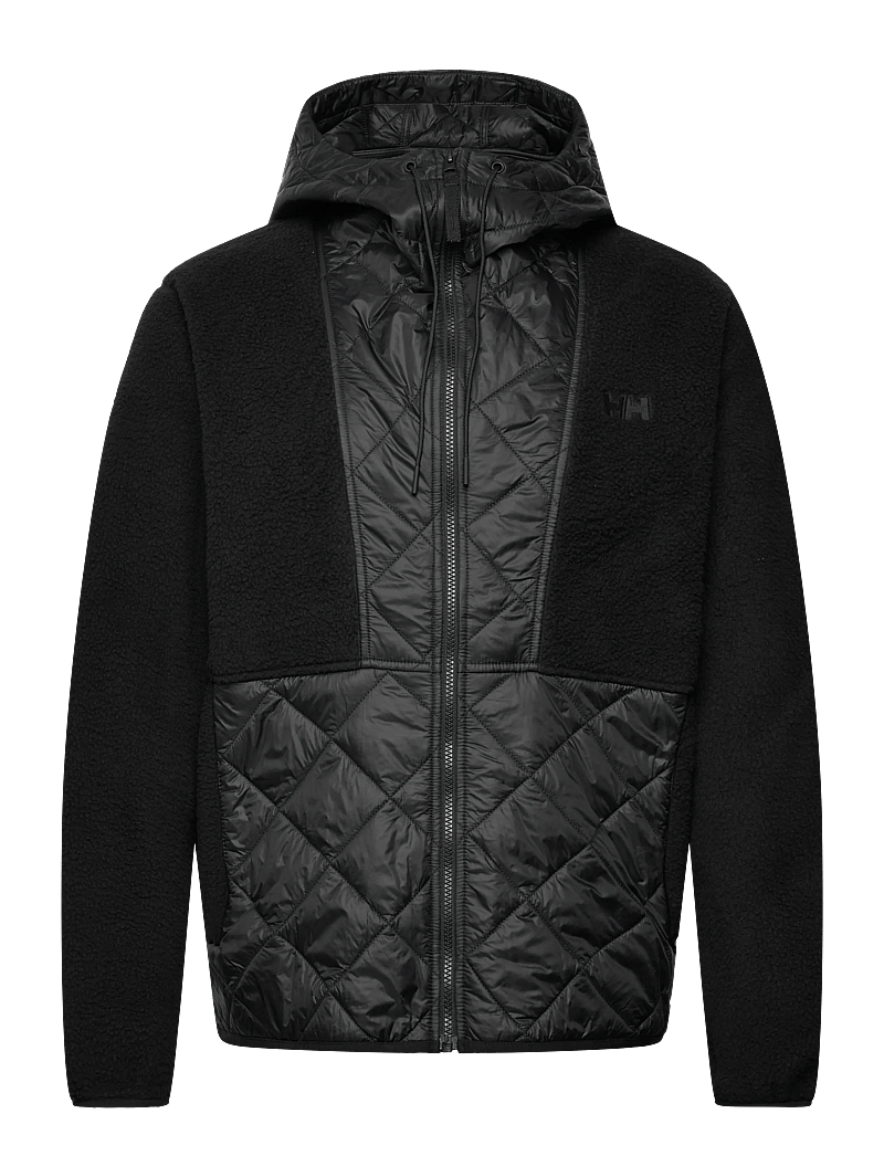 Helly Hansen - STOWE HOODED HYBRID JACKET - daunenjacken - black - 0