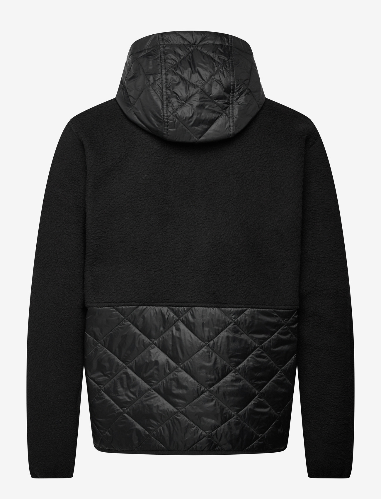 Helly Hansen - STOWE HOODED HYBRID JACKET - sulejoped ja voodriga joped - black - 1