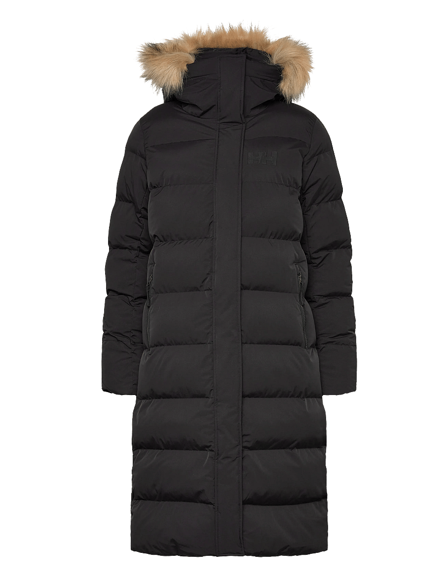 Helly Hansen - W ARIA LONG PARKA - jakker - black - 1