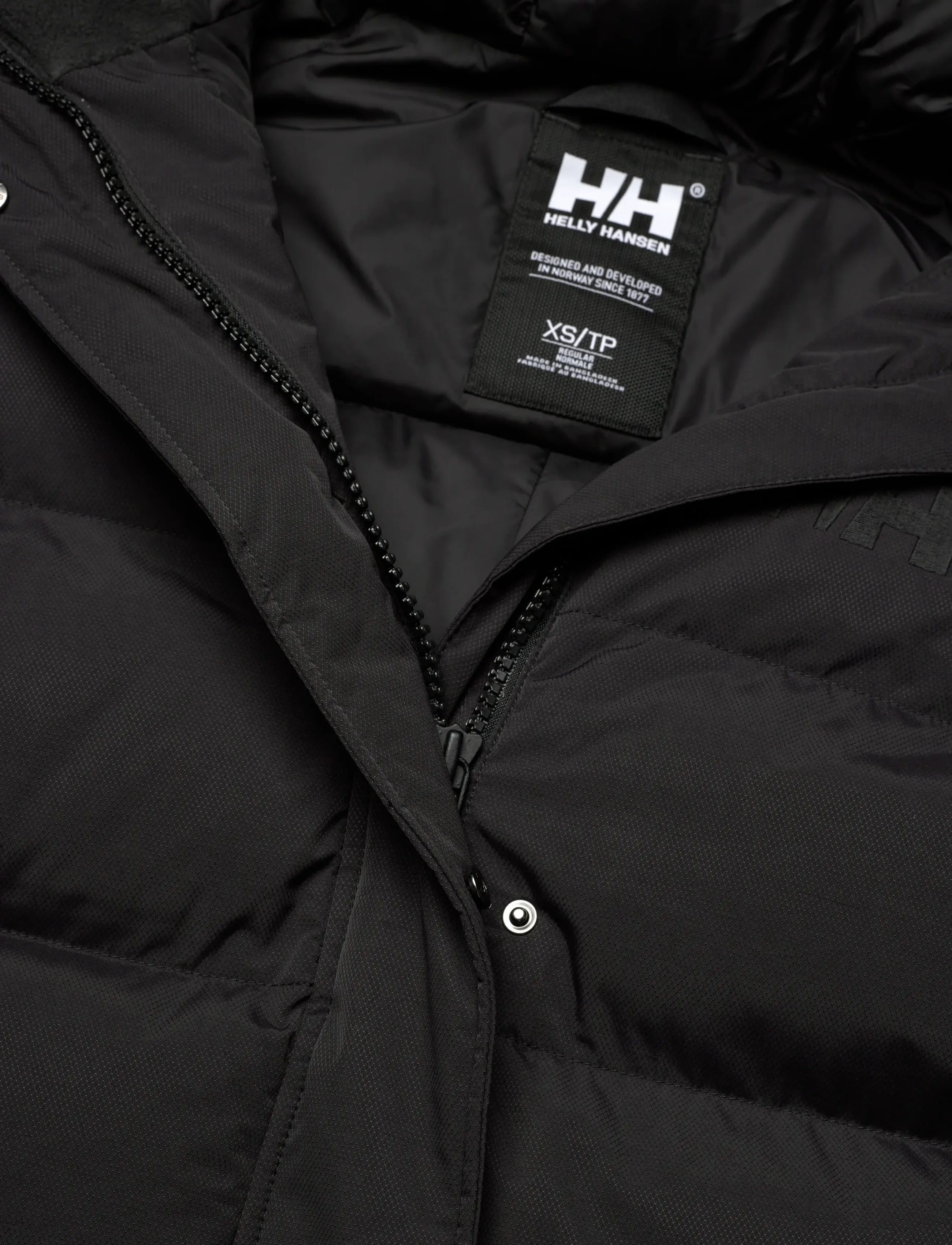 Helly Hansen - W ARIA LONG PARKA - wintermäntel - black - 4