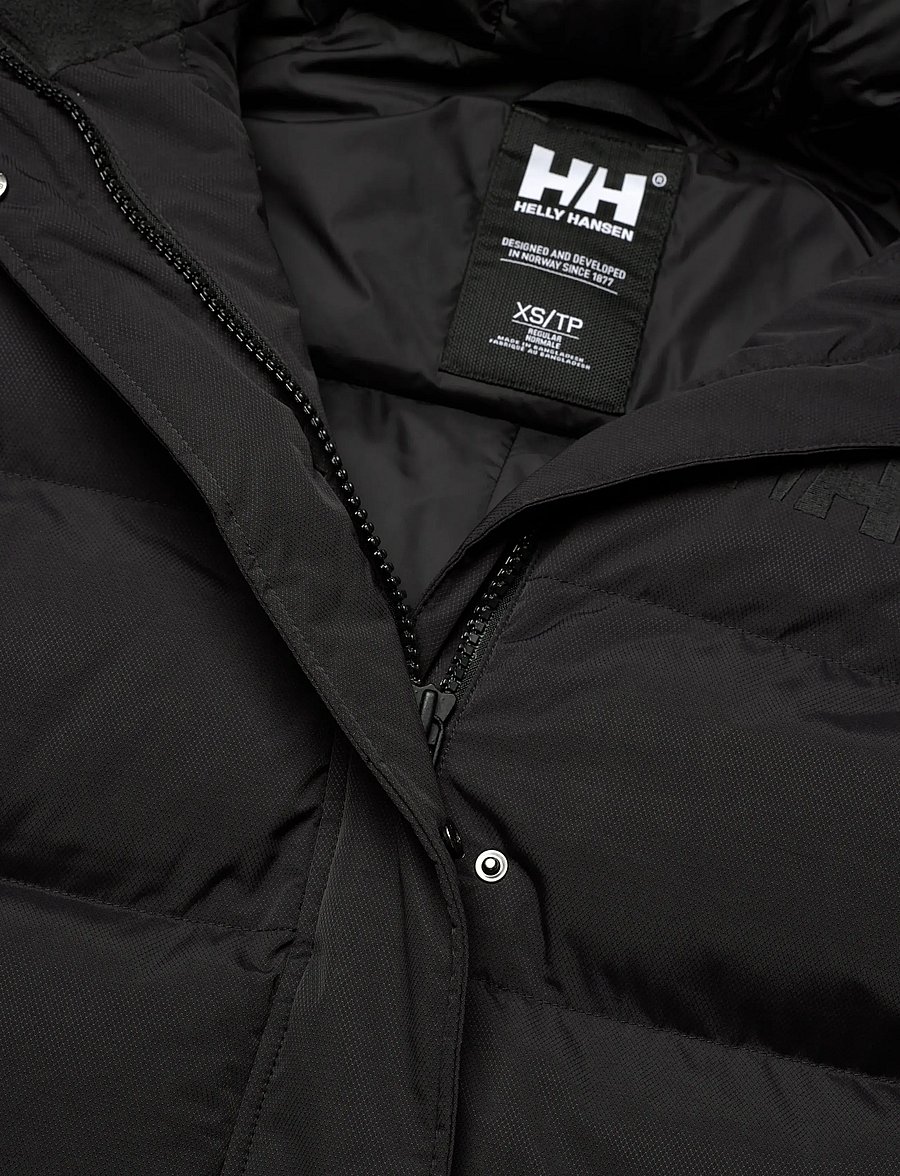 Helly Hansen - W ARIA LONG PARKA - jakker - black - 4