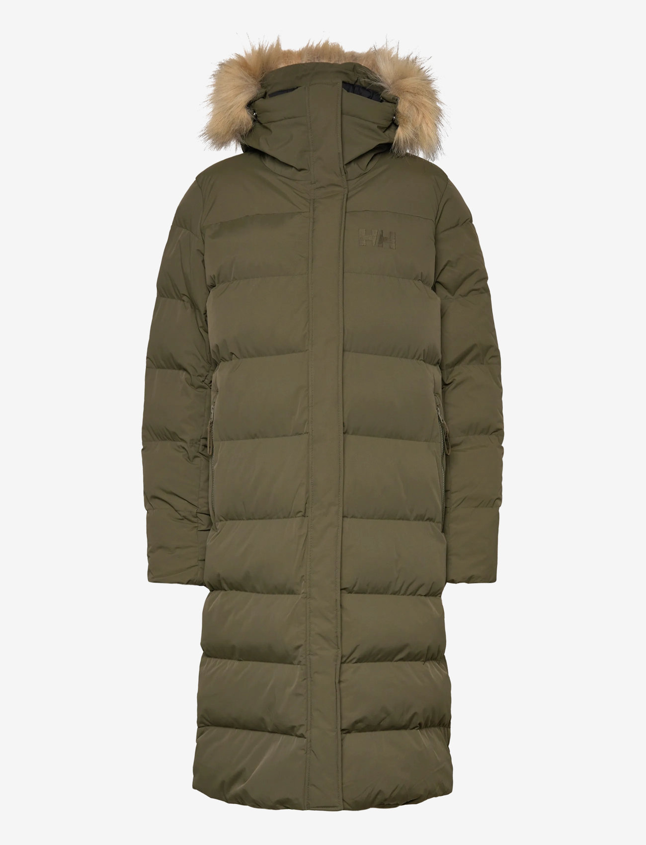 Helly Hansen - W ARIA LONG PARKA - Üleriided - green - 0