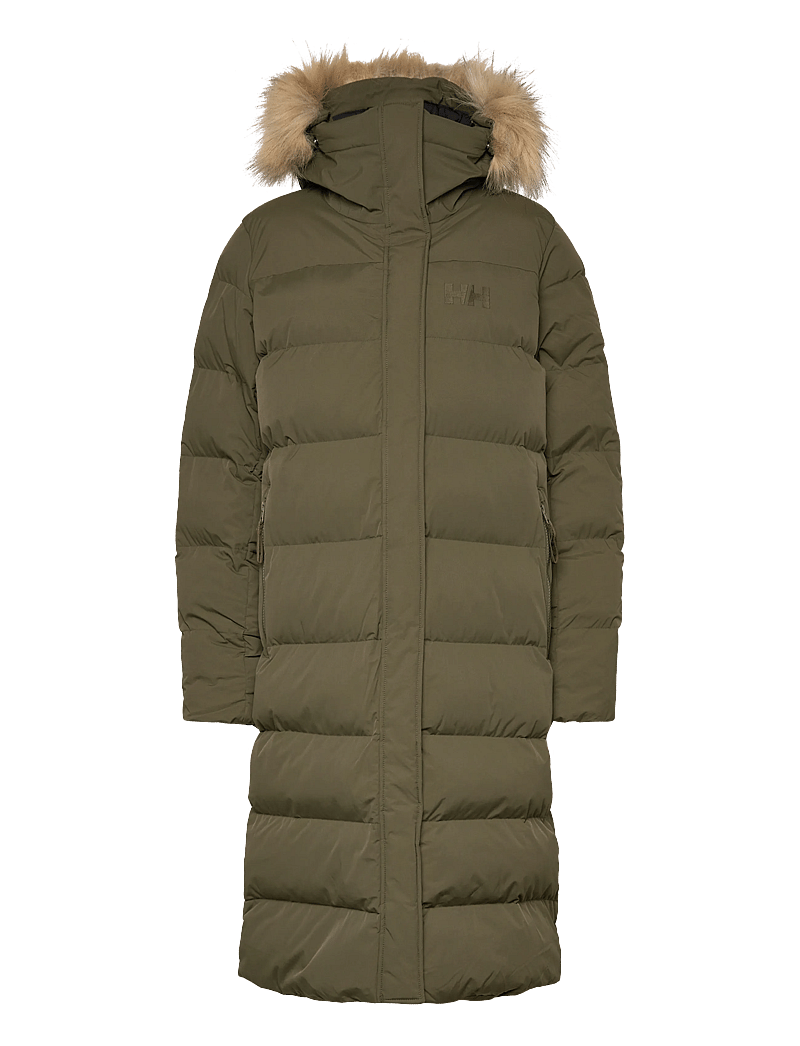 Helly Hansen - W ARIA LONG PARKA - jakker - green - 1