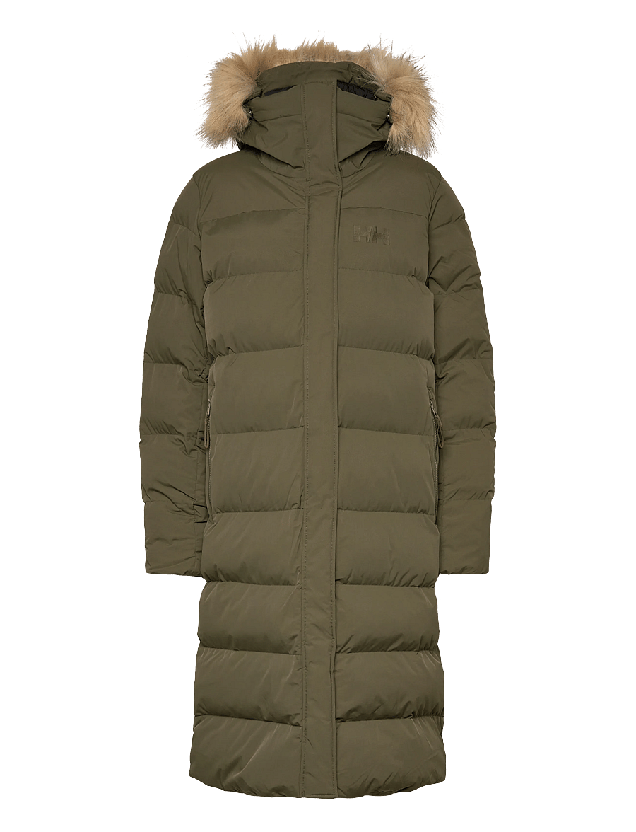 Helly Hansen - W ARIA LONG PARKA - jakker - green - 1