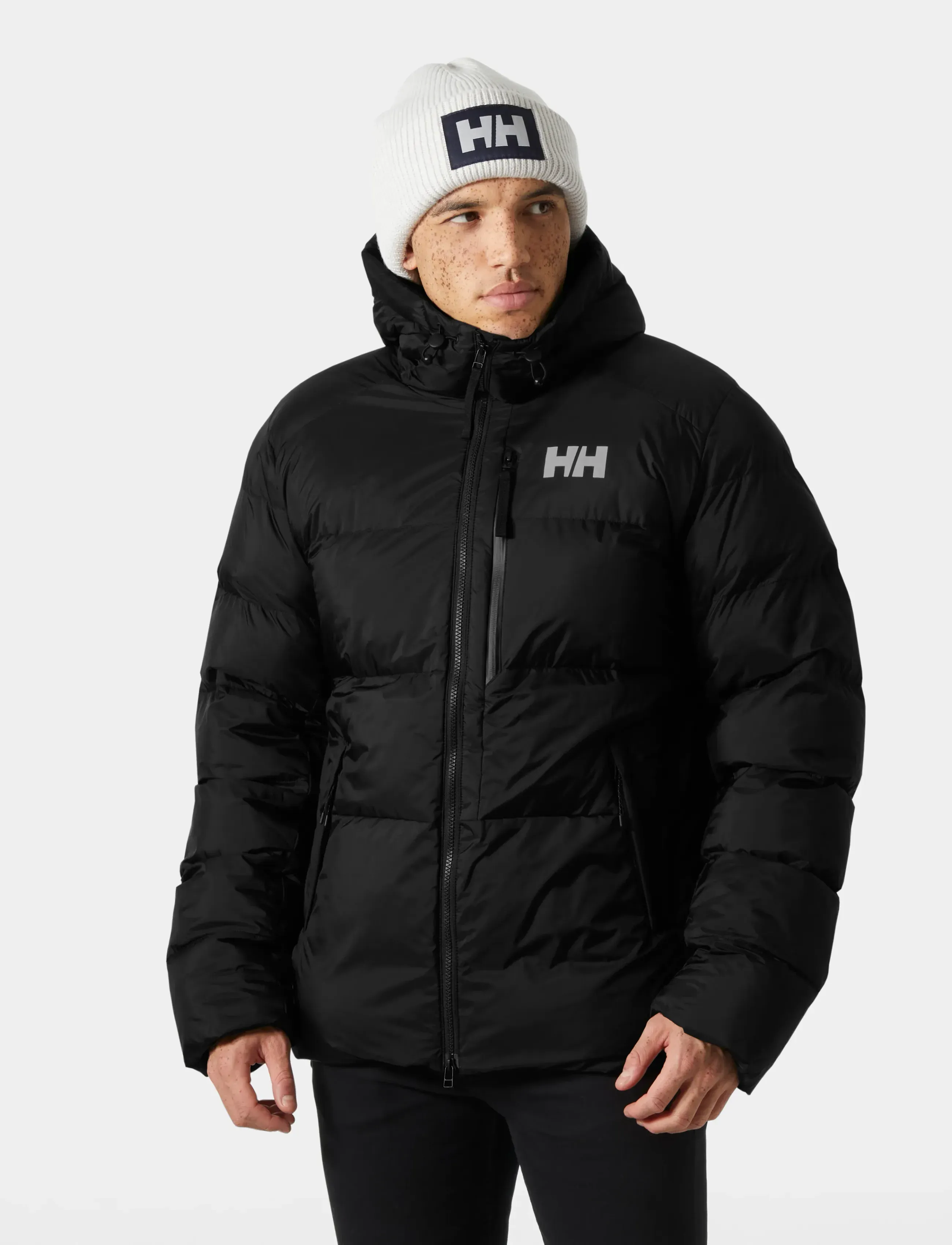 Helly Hansen Active Winter Parka, Mænd, Vinter Puffer Parka, Sort, Str: XXL