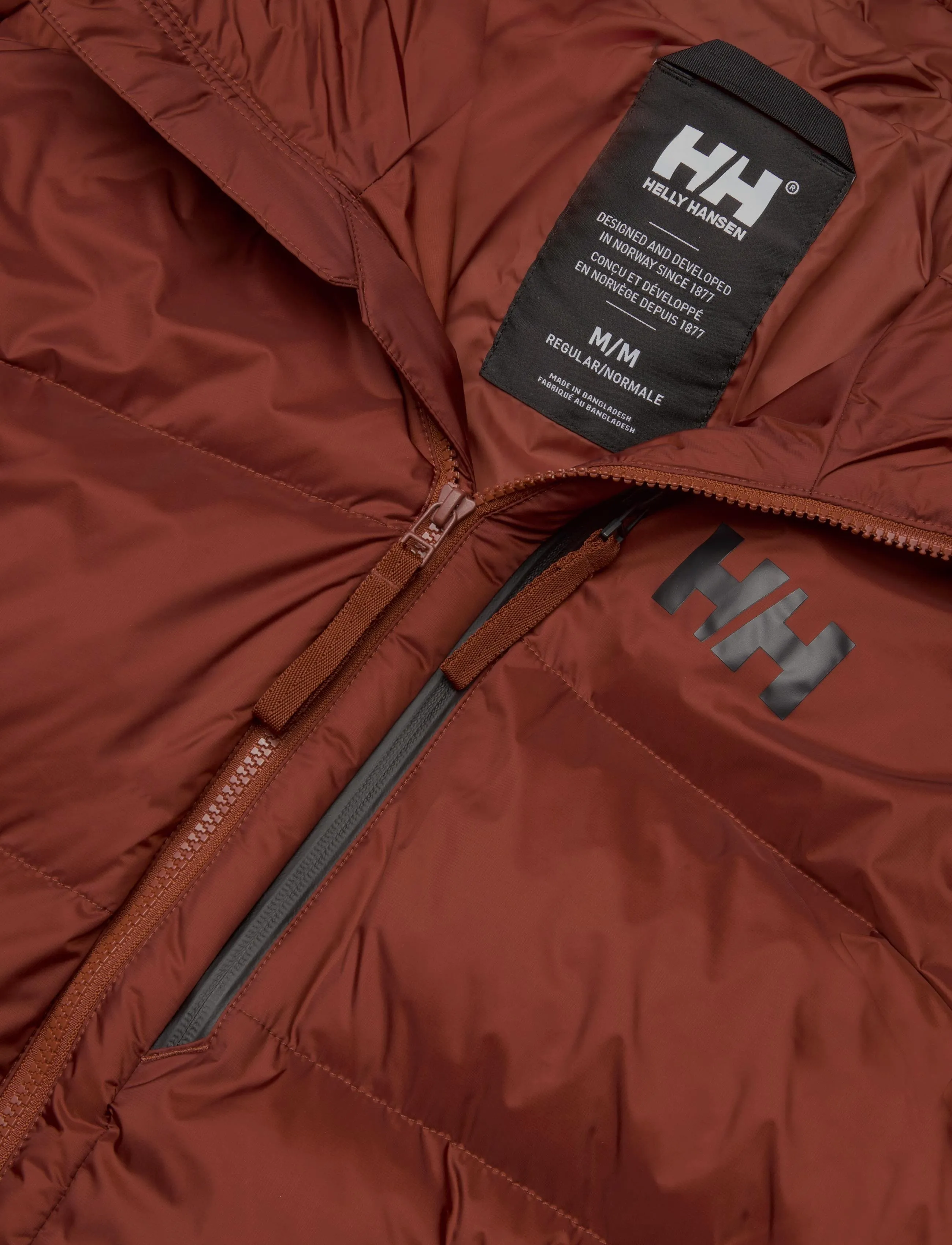 Helly Hansen - ACTIVE WINTER PARKA - herbstersparnisse - iron oxide - 5