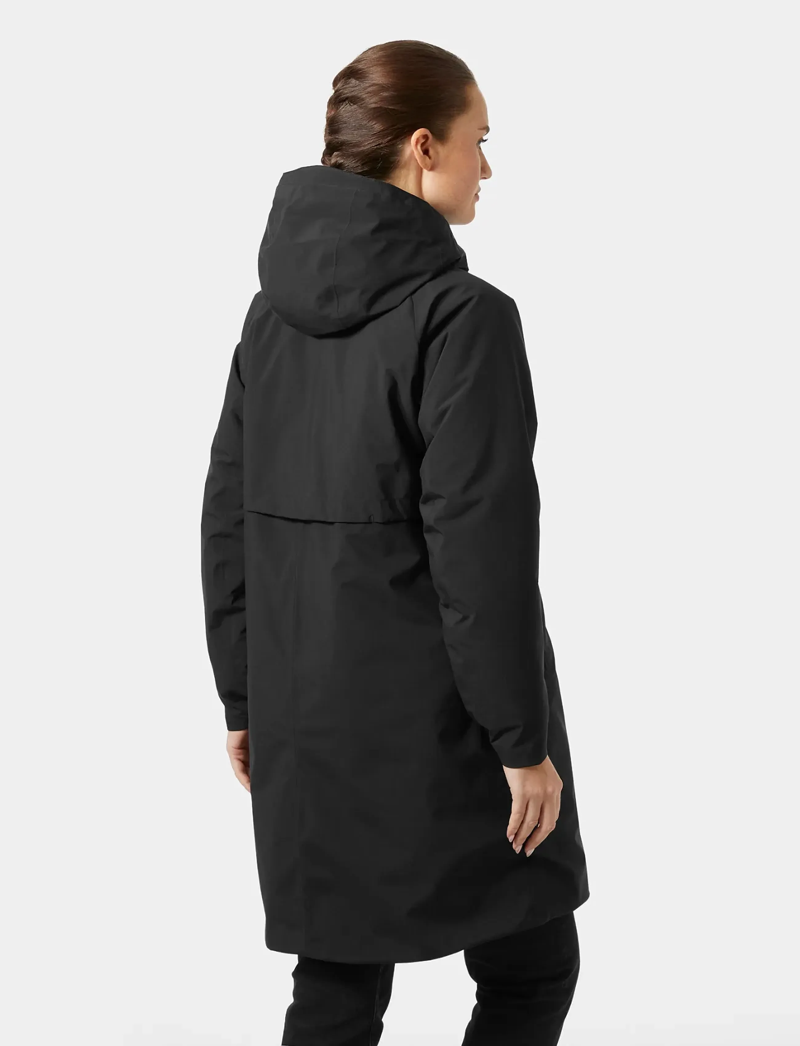 Helly Hansen - W LILY INS RAINCOAT - regnkappa - black - 3