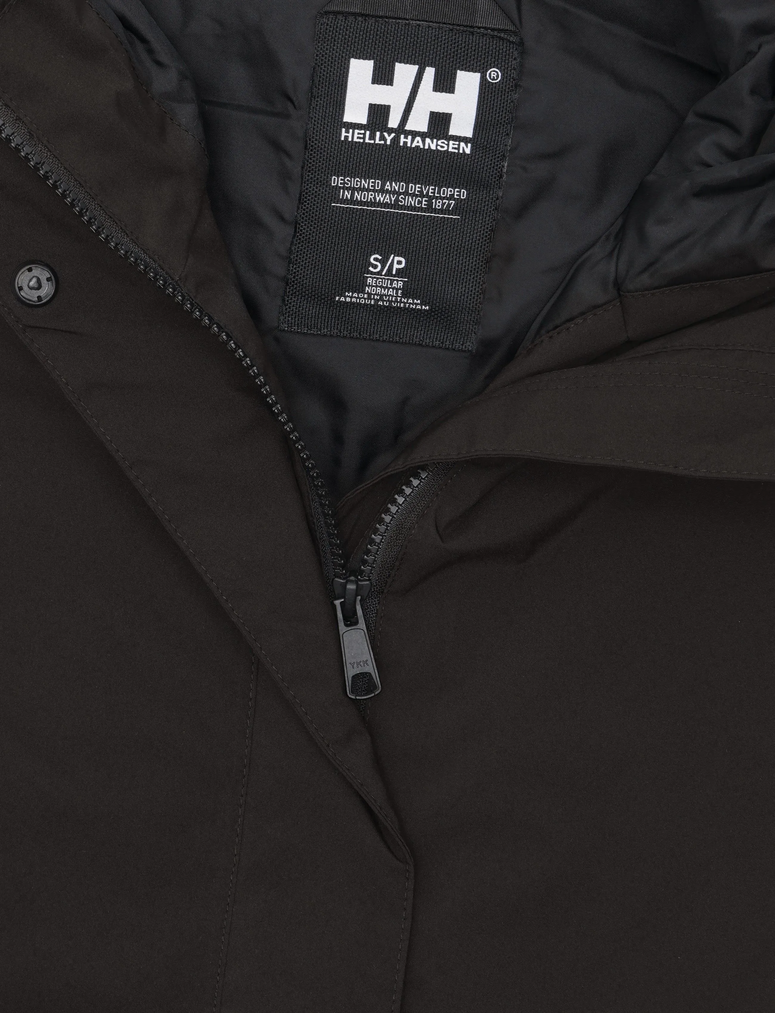 Helly Hansen - W LILY INS RAINCOAT - dunjackor - black - 2