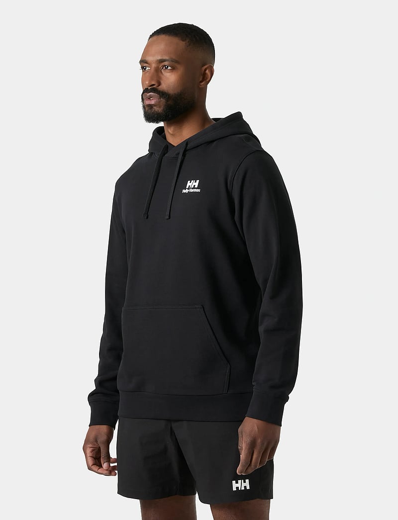 Helly Hansen - CORE GRAPHIC HOODIE - overdele - black - 0