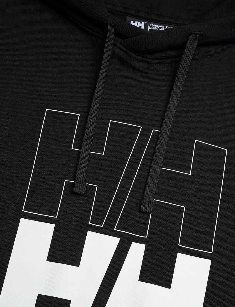 Helly Hansen - CORE GRAPHIC HOODIE - hættetrøjer - black - 2