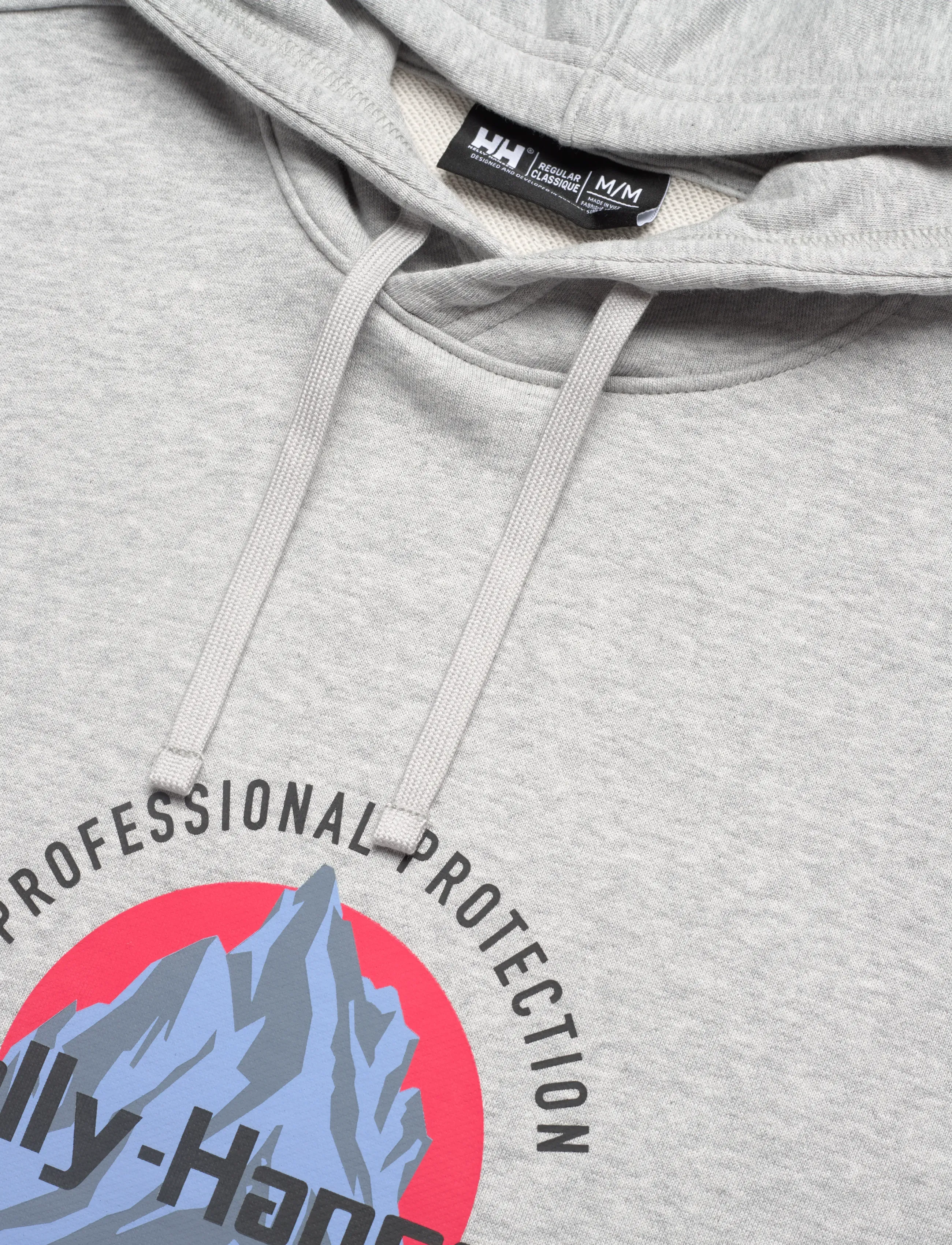 Helly Hansen - CORE GRAPHIC HOODIE - overdele - grey melang - 5