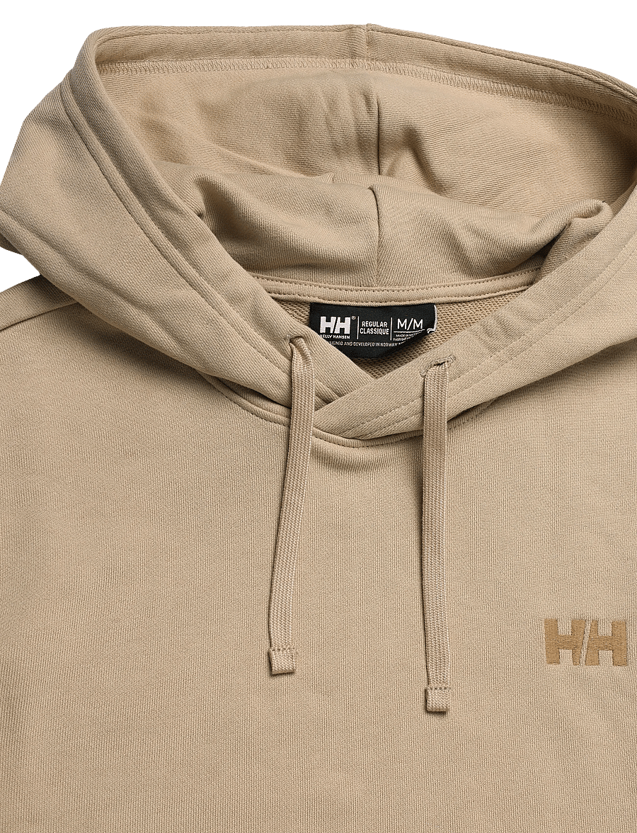 Helly Hansen - CORE GRAPHIC HOODIE - tops - khaki - 2