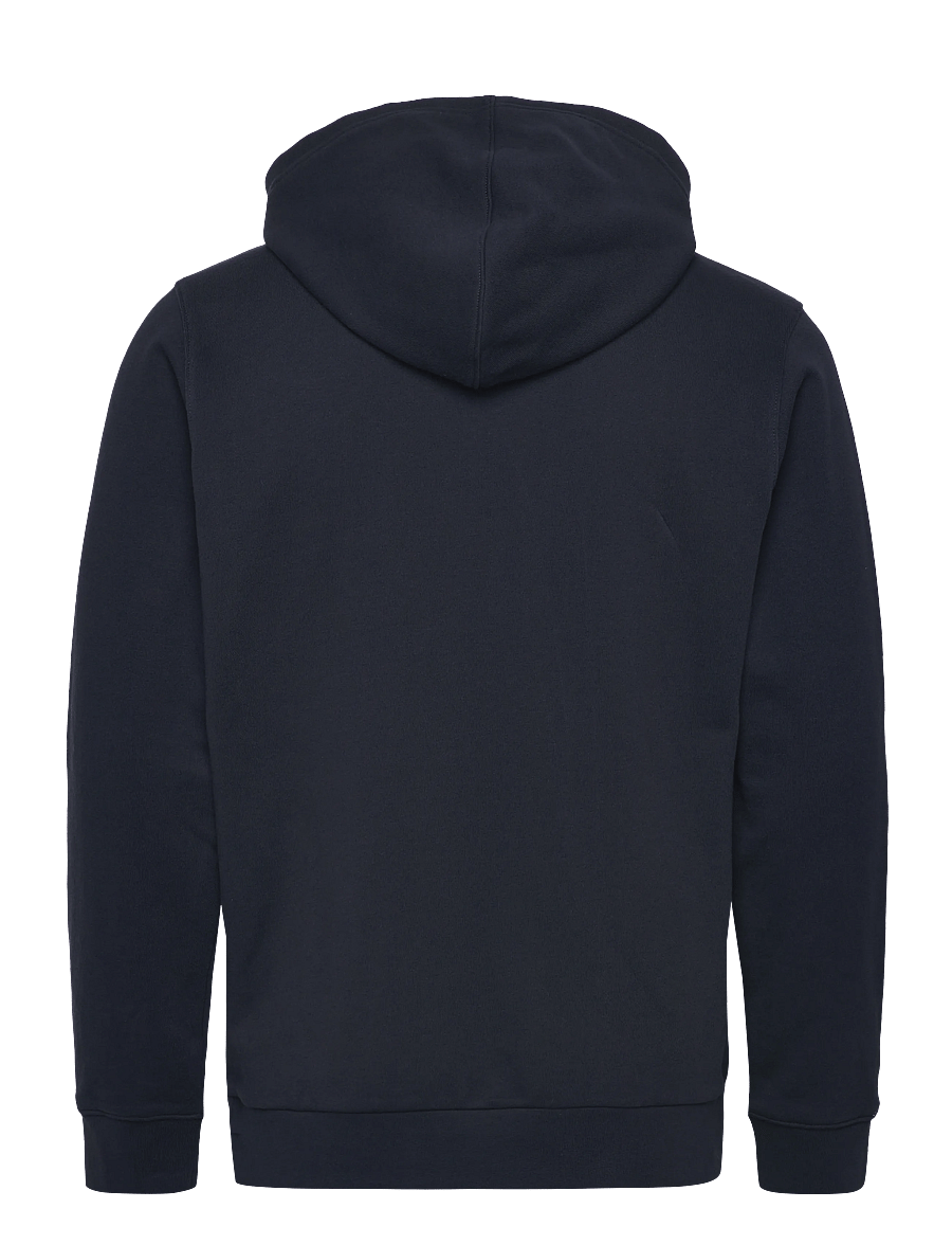 Helly Hansen - CORE GRAPHIC HOODIE - tops - navy - 2