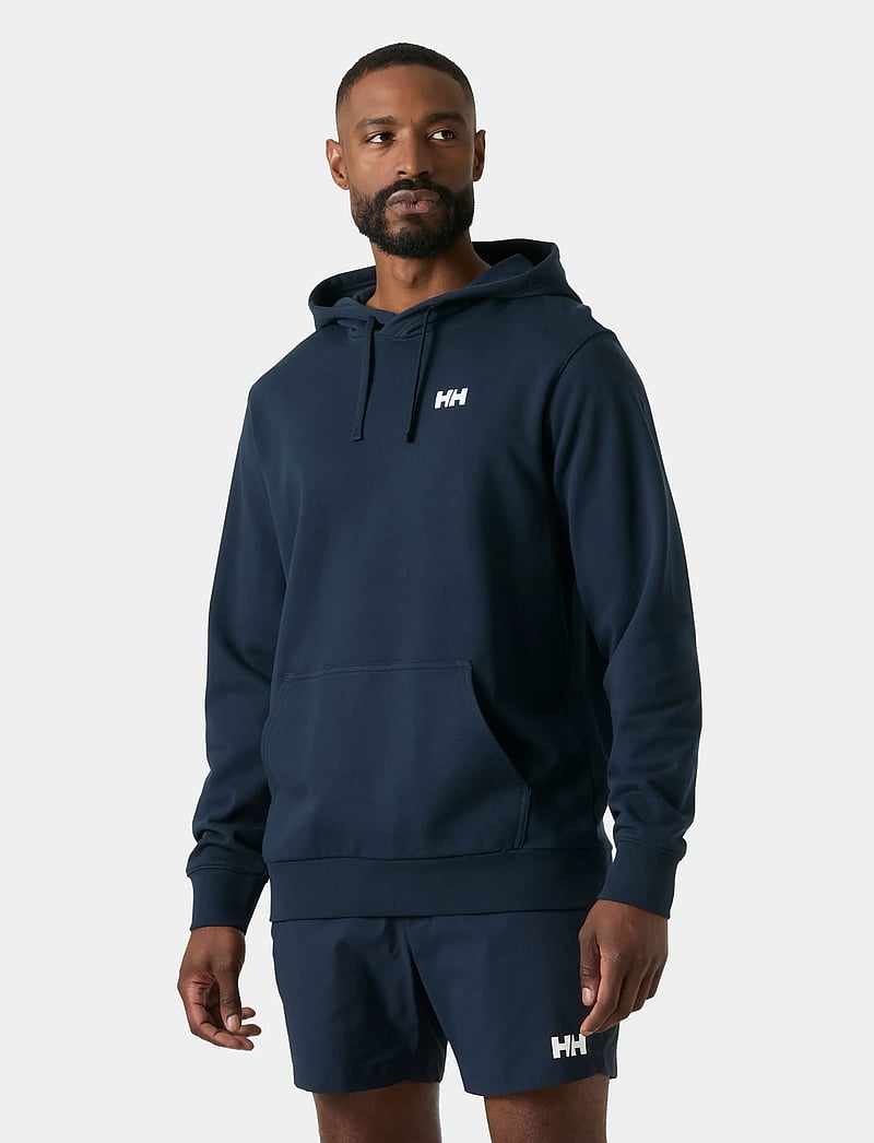 Helly Hansen - CORE GRAPHIC HOODIE - oberteile - navy - 0