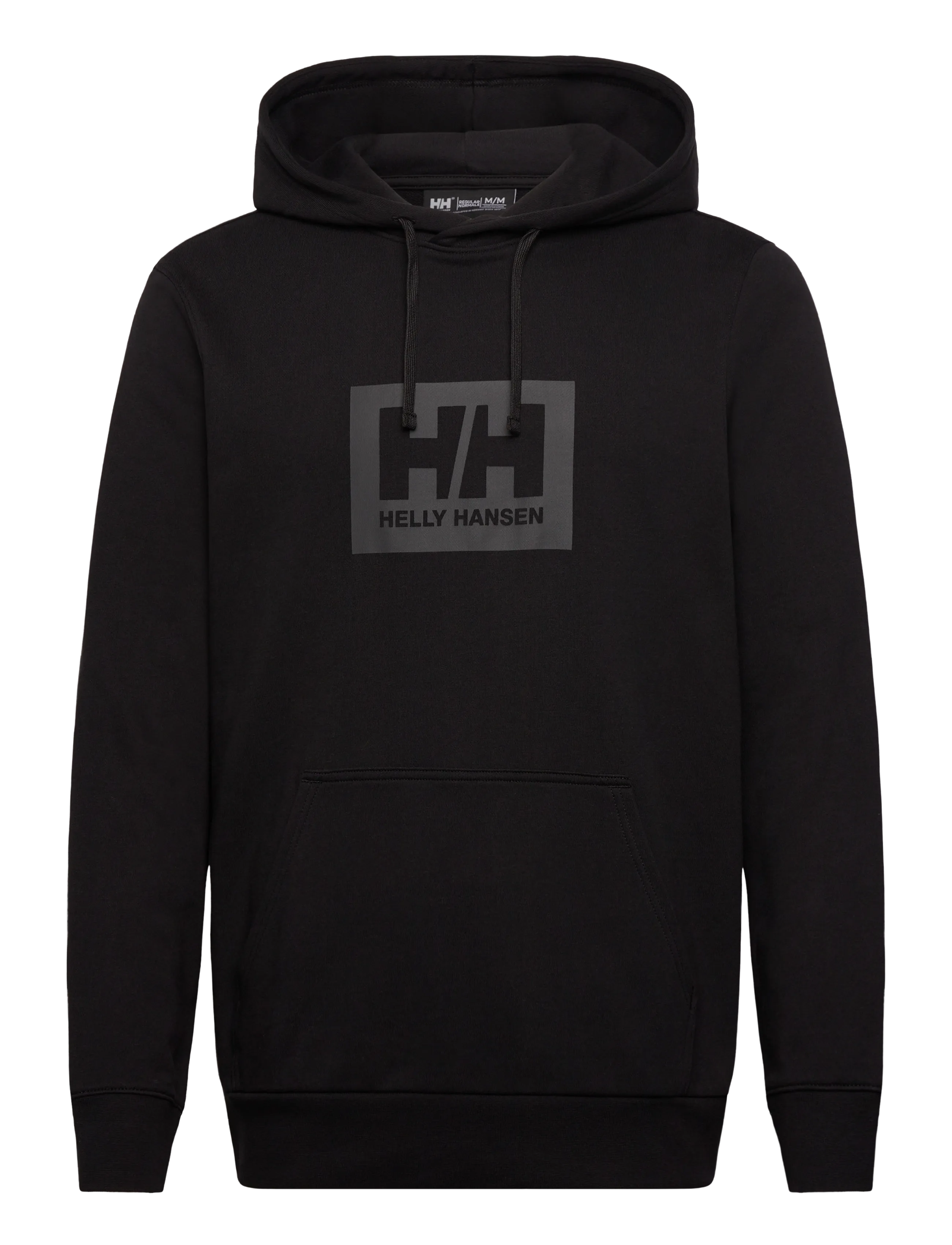 Helly Hansen HH BOX HOODIE - Sportmode - BLACK / black