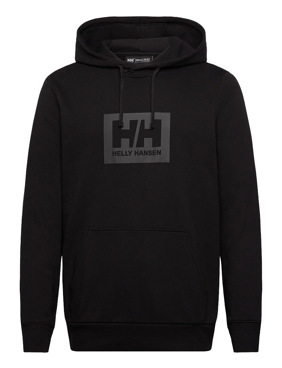 Helly Hansen - HH BOX HOODIE - sweatshirts - black - 1