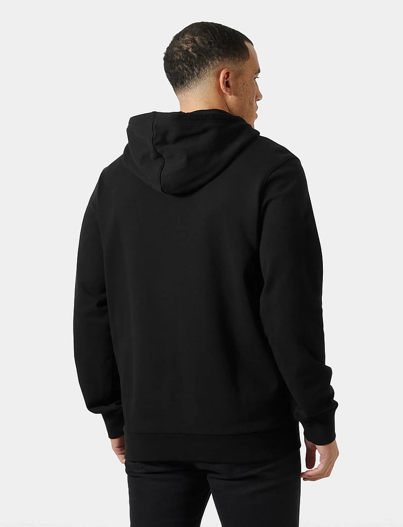 Helly Hansen - HH BOX HOODIE - alussärgid - black - 3