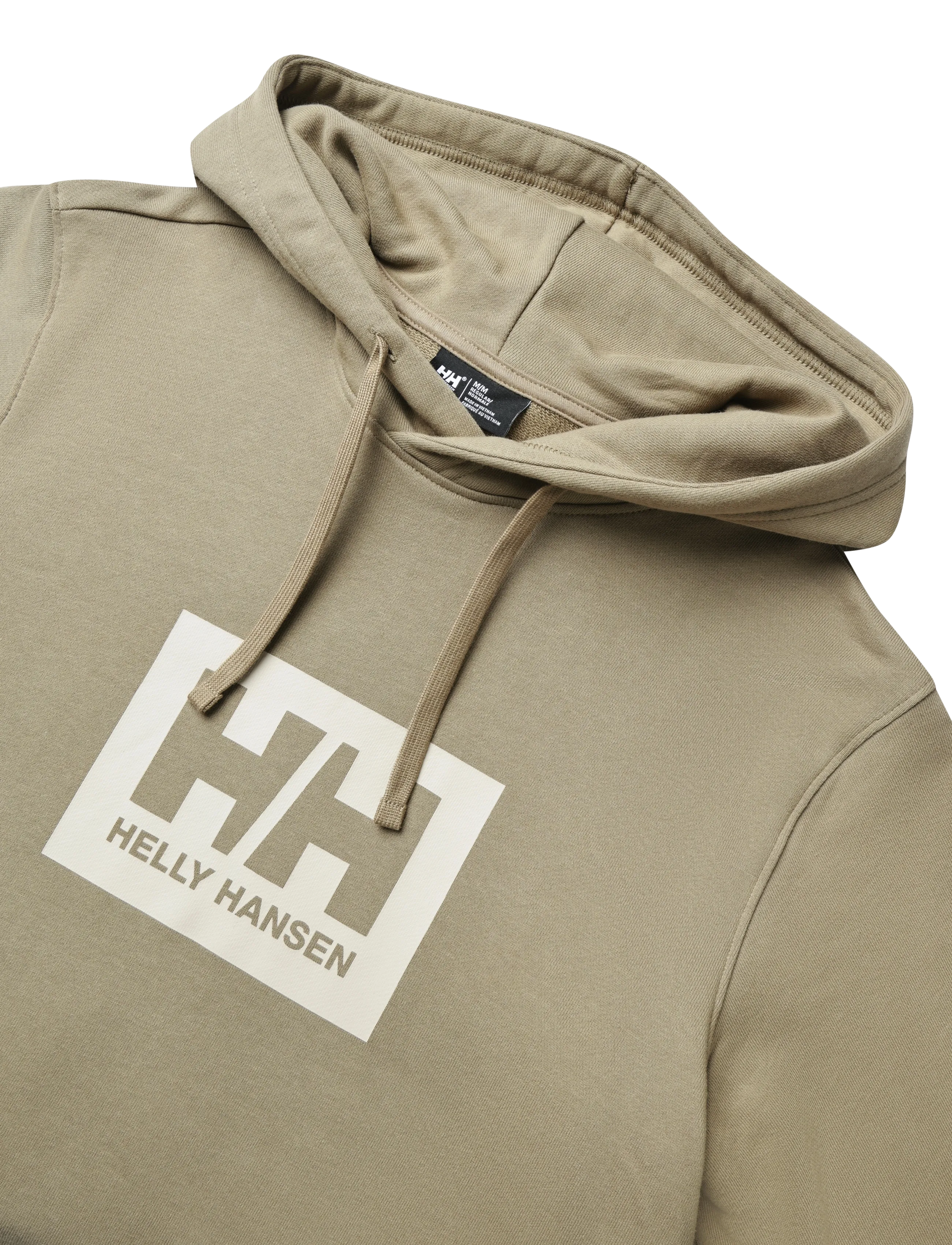 Helly Hansen - HH BOX HOODIE - huvtröjor - pebble - 2