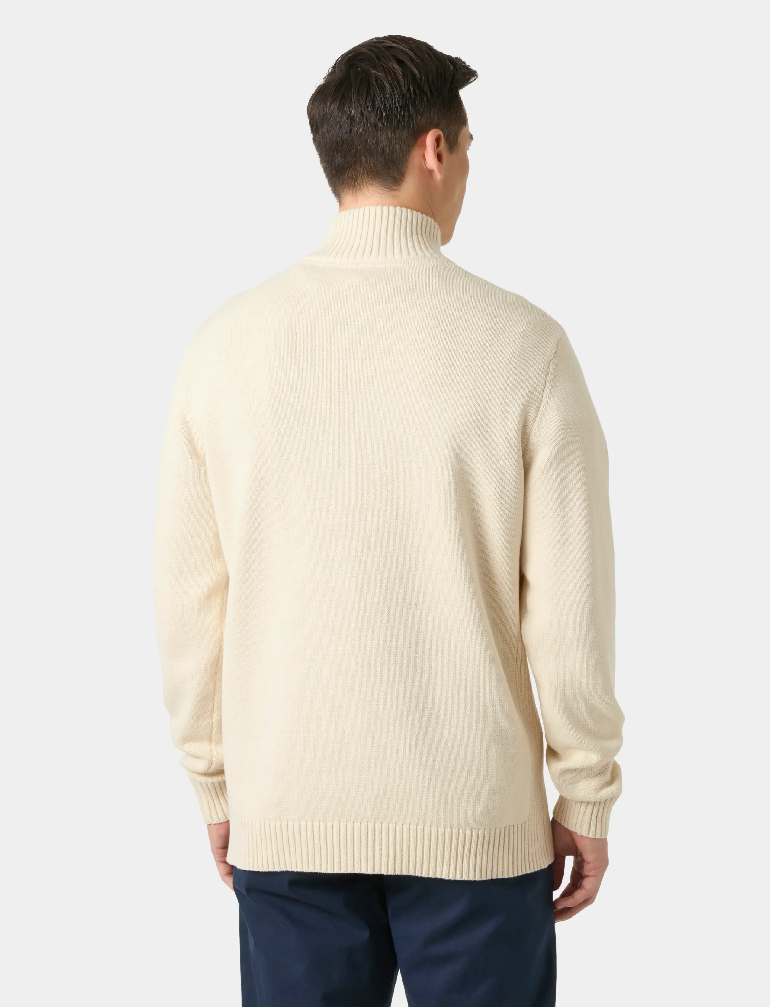 Helly Hansen - SMOEGEN 1/2 ZIP SWEATER - dressipluusid - cream - 3