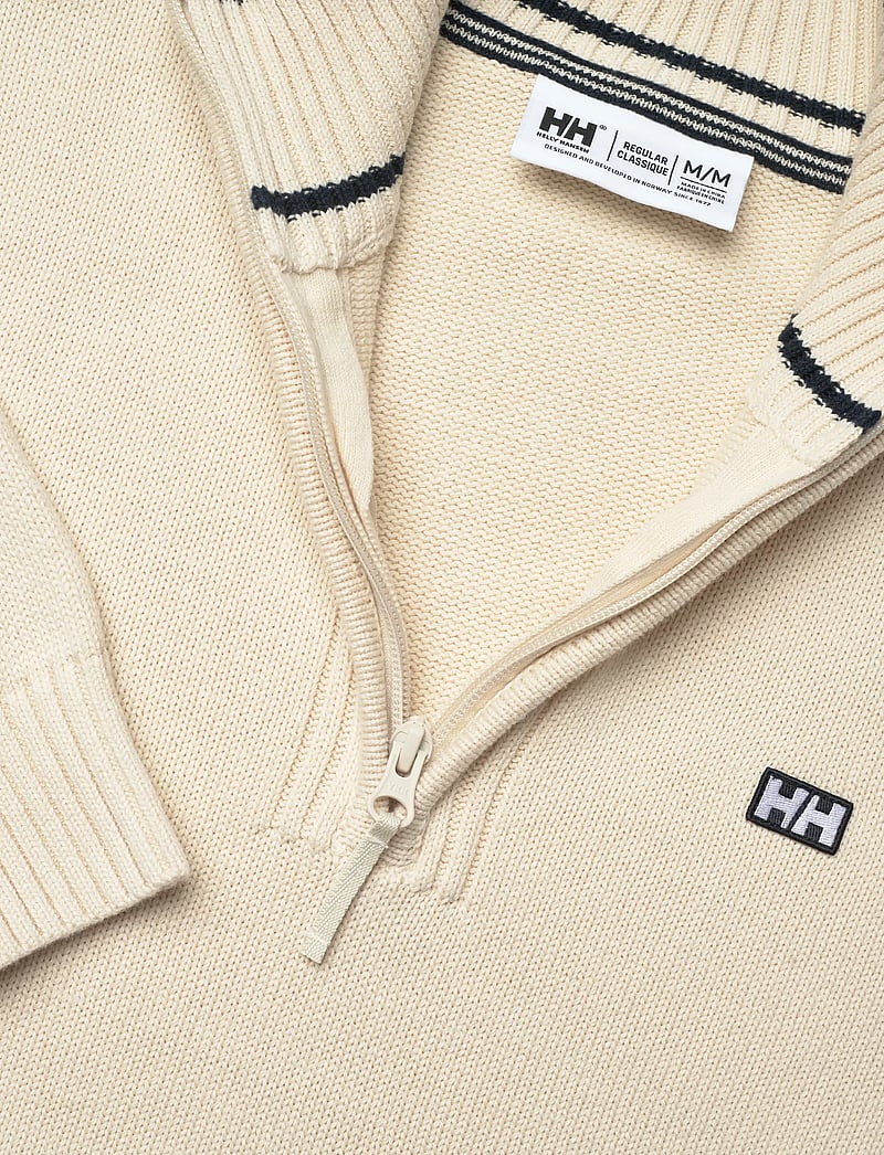 Helly Hansen - SMOEGEN 1/2 ZIP SWEATER - sweatshirts - cream - 5