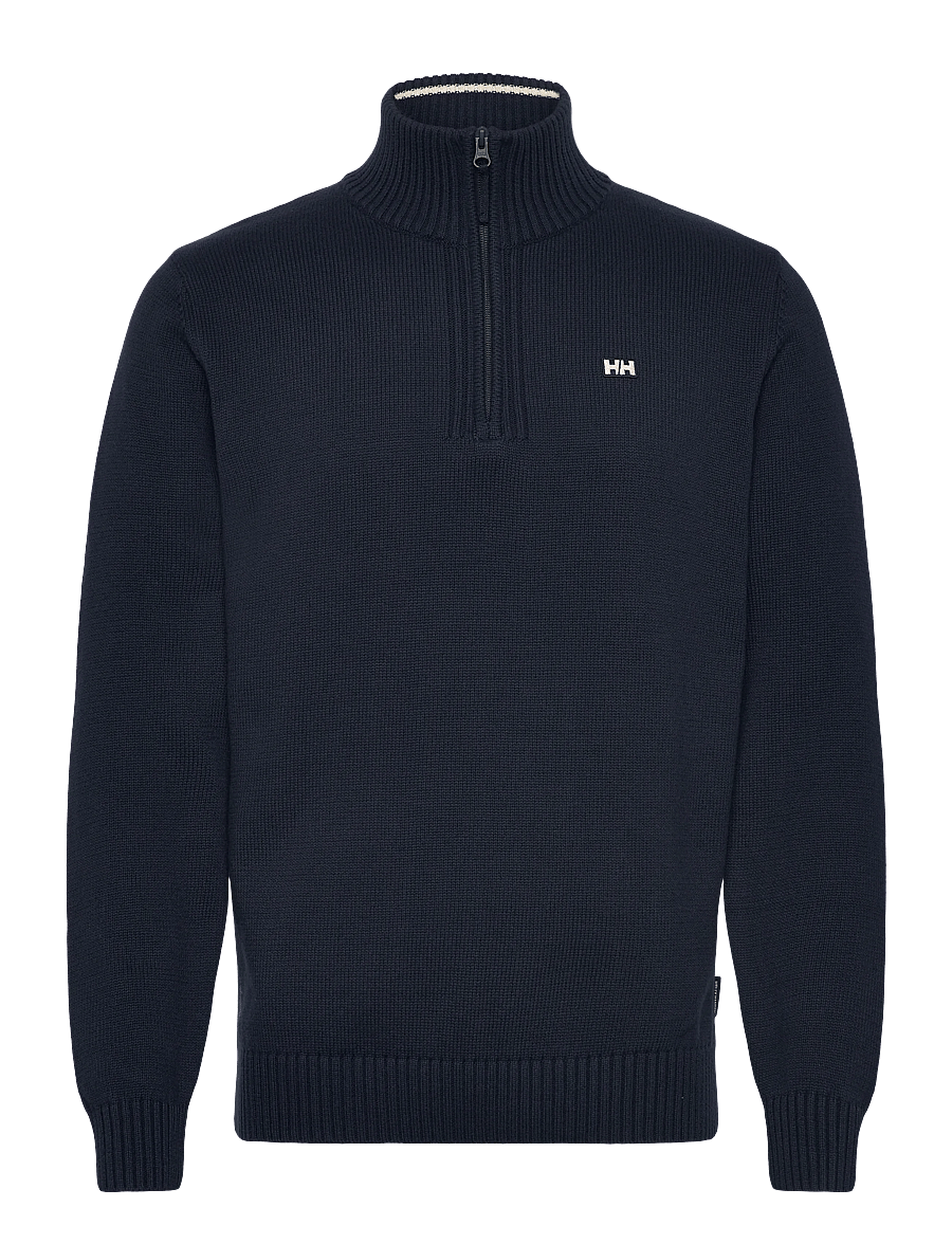 Helly Hansen - SMOEGEN 1/2 ZIP SWEATER - sweatshirts - navy - 1